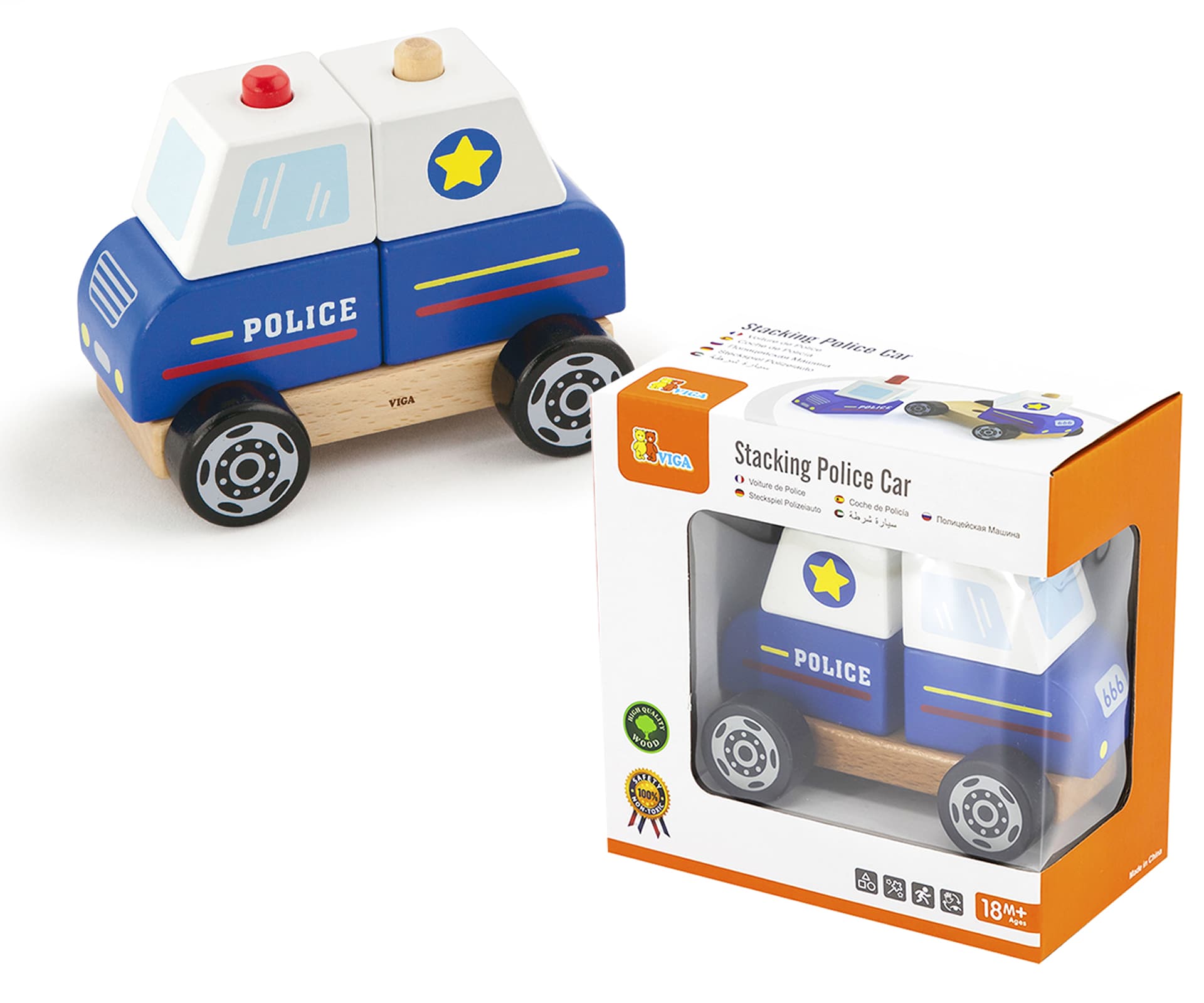 

Viga 50201 Klocki Auto Policyjne