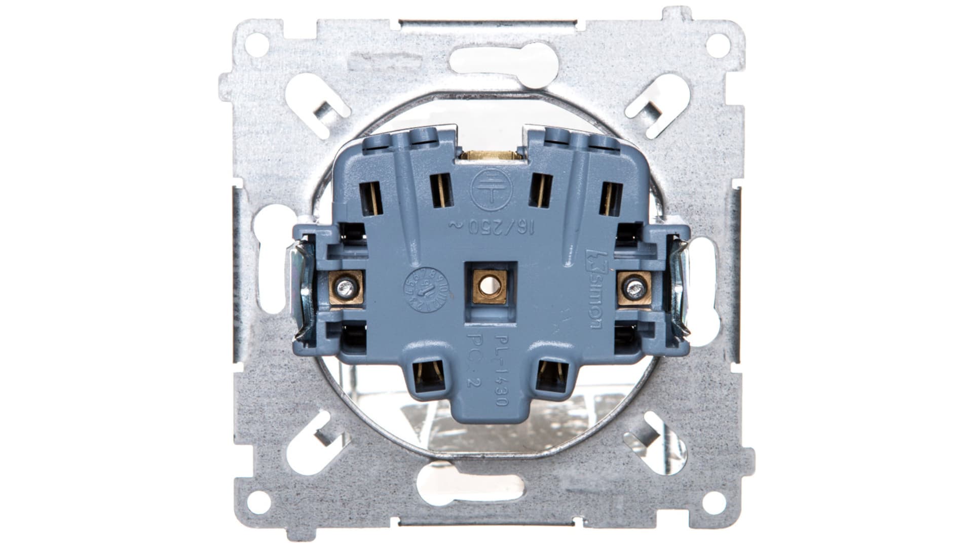 

Simon 54 Gniazdo pojedyncze z/u mechanizm 16A 250V SGZ1M