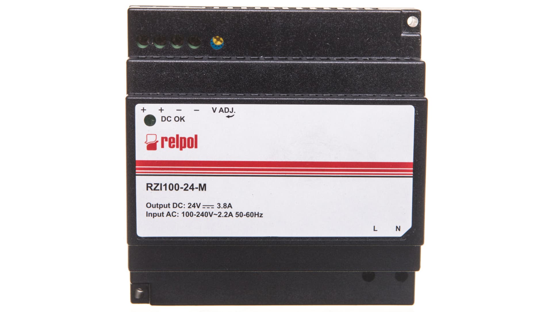 

Zasilacz impulsowy 90-264V AC 24V DC 3,8A 100W RZI100-24-M 2615400