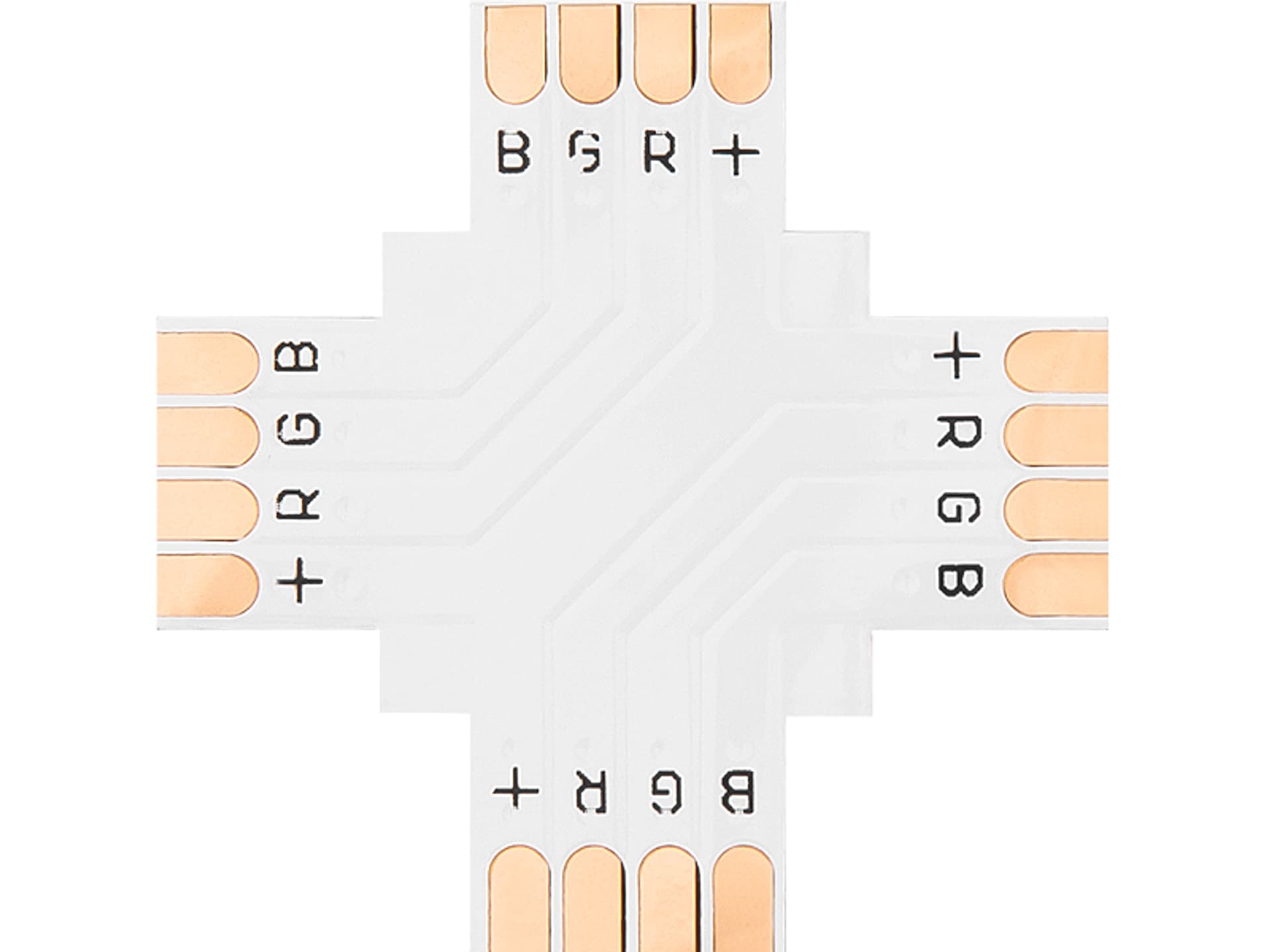 

4885# Konektor do taśm led typu "+" 10mm rgb