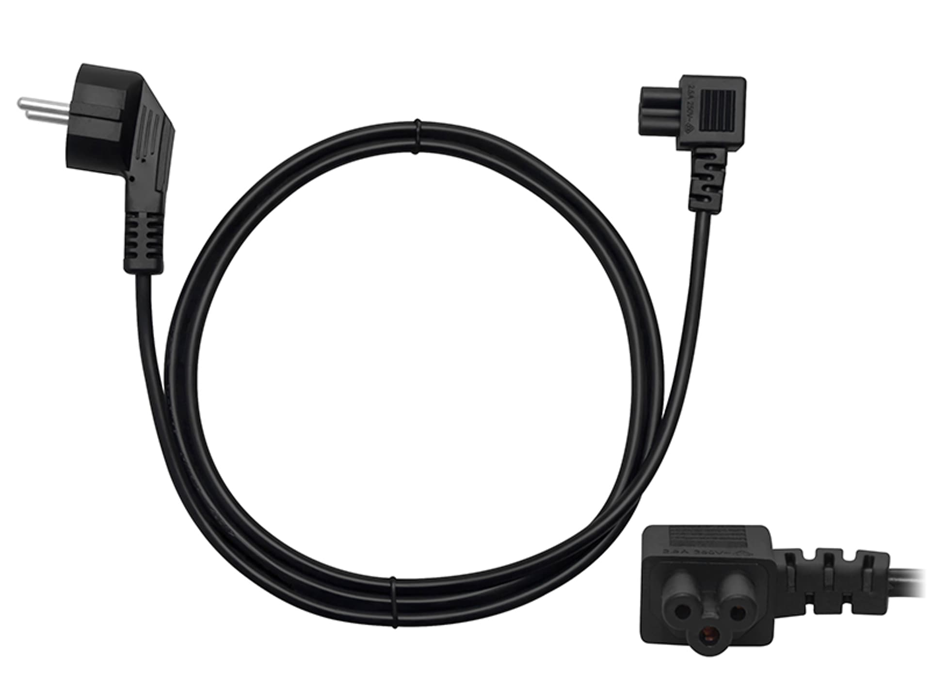

8915# Kabel zasilający kątowy koniczynka 3m