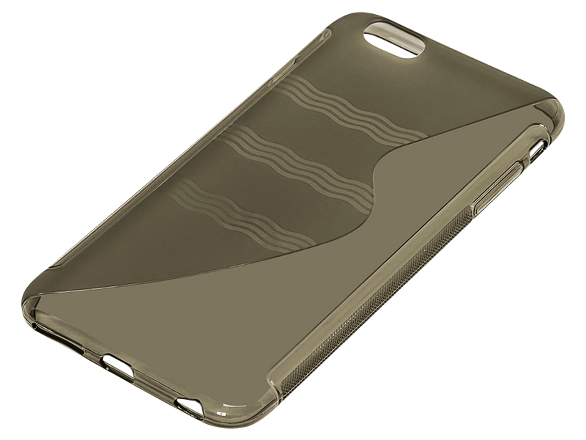 

79-314# Etui iphone 6 6s plus szare "s"