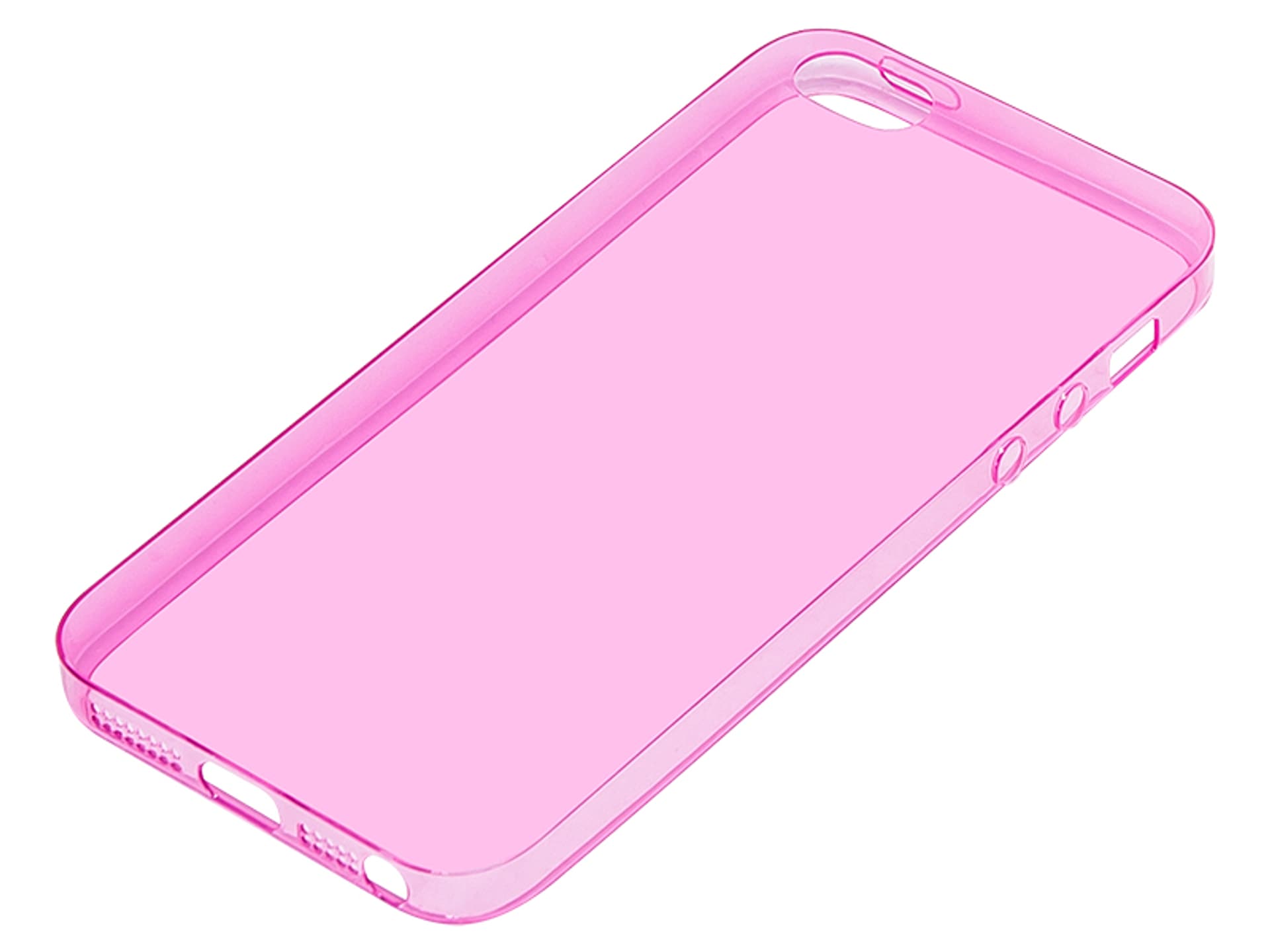 

79-410# Etui iphone 5 różowe "u"