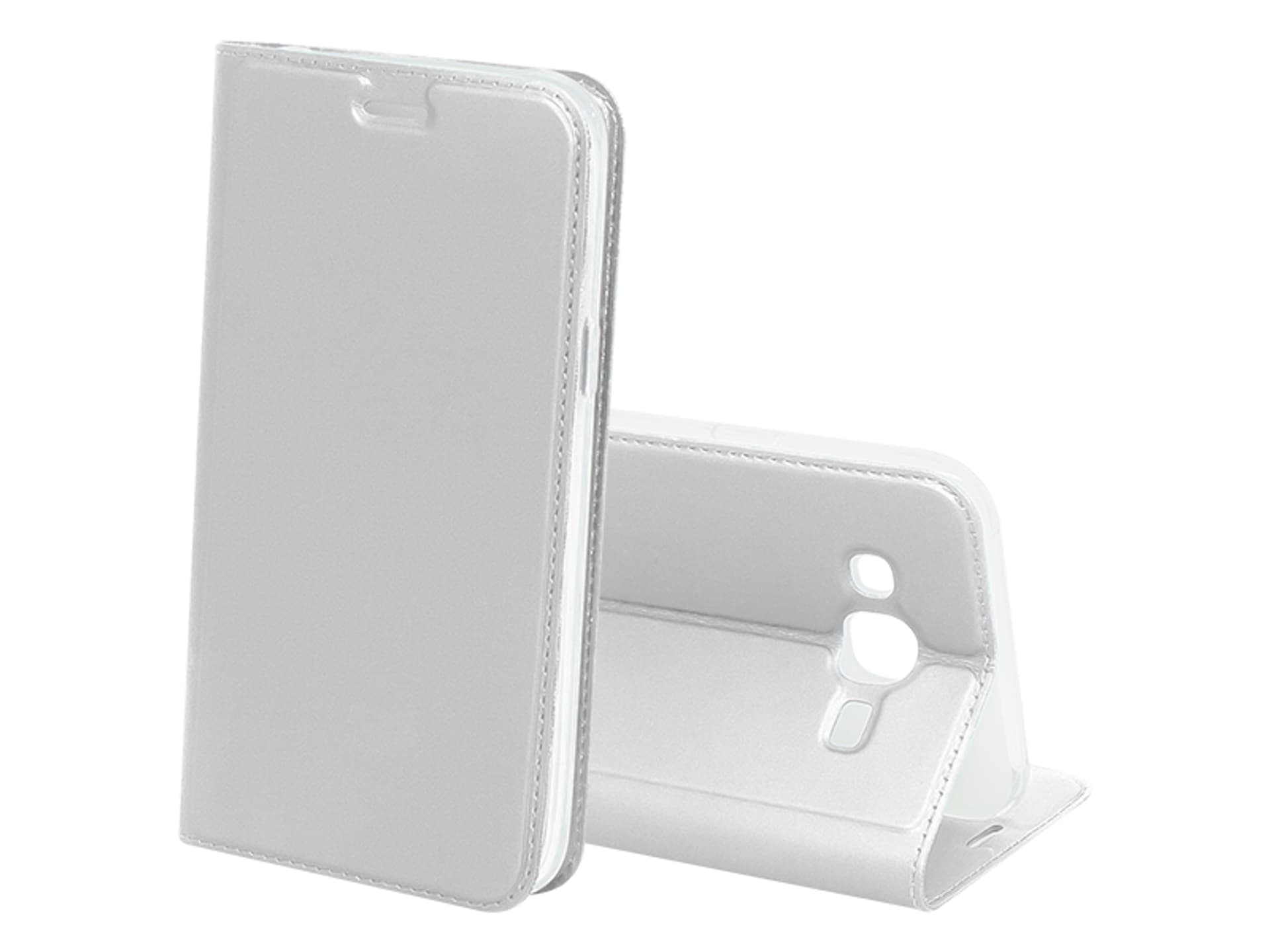 

79-541# Etui samsung galaxy j5 srebrne " l"