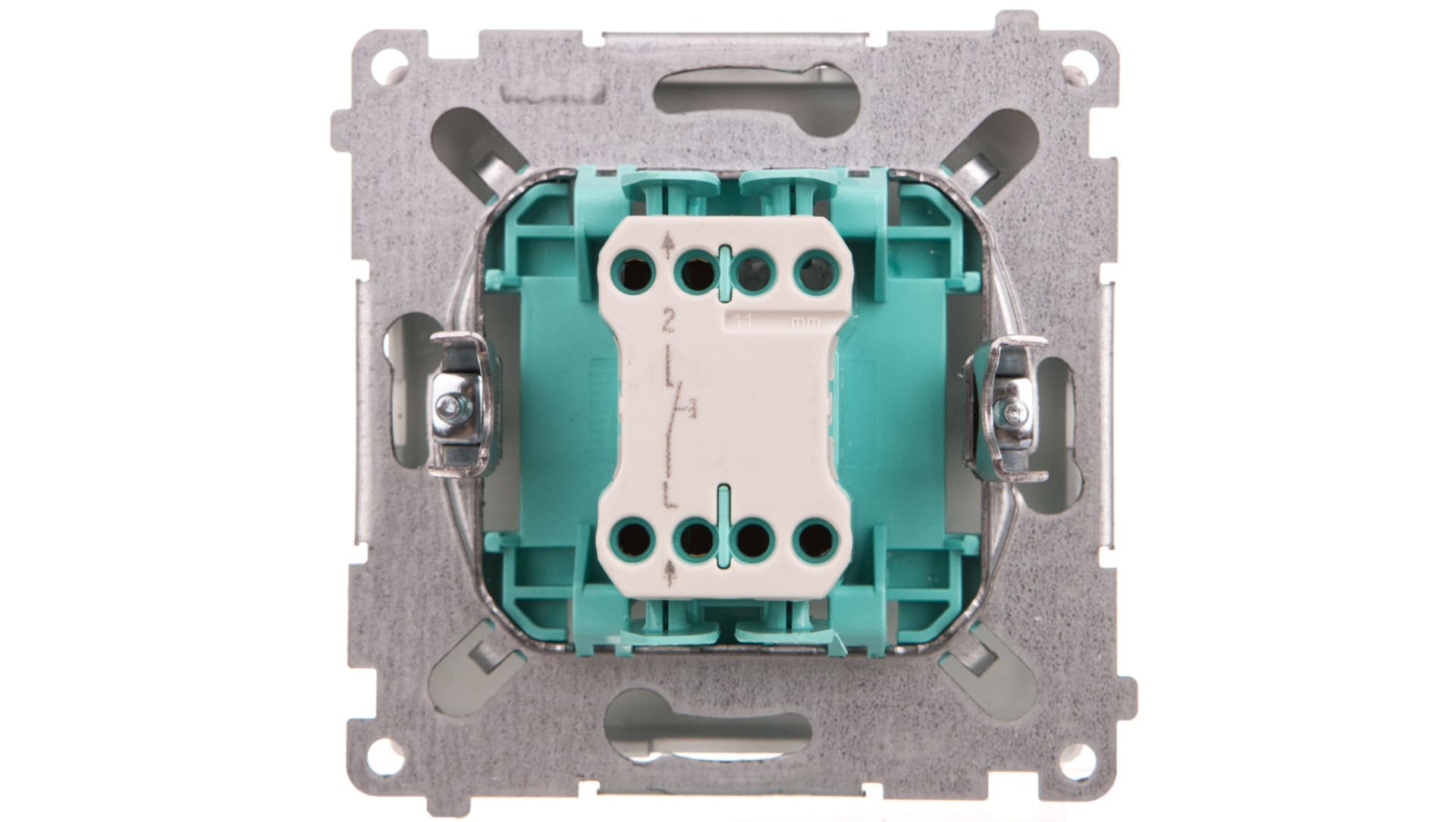 

Simon Basic Przycisk światło 10AX 250V zaciski śrubowe srebrny mat BMS1.01/43