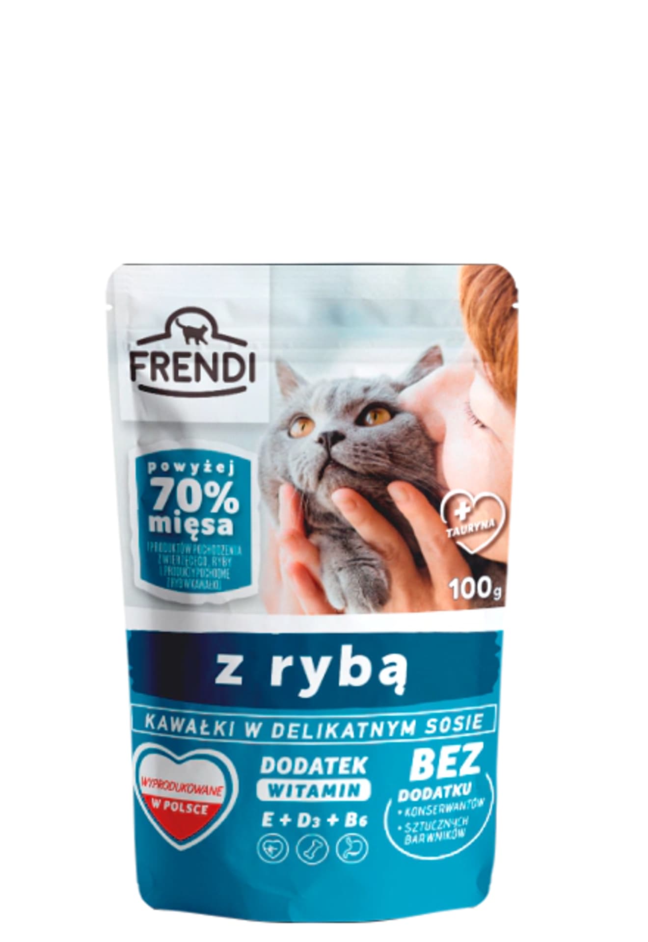 

FRENDI Kawałki w sosie z rybą 100g