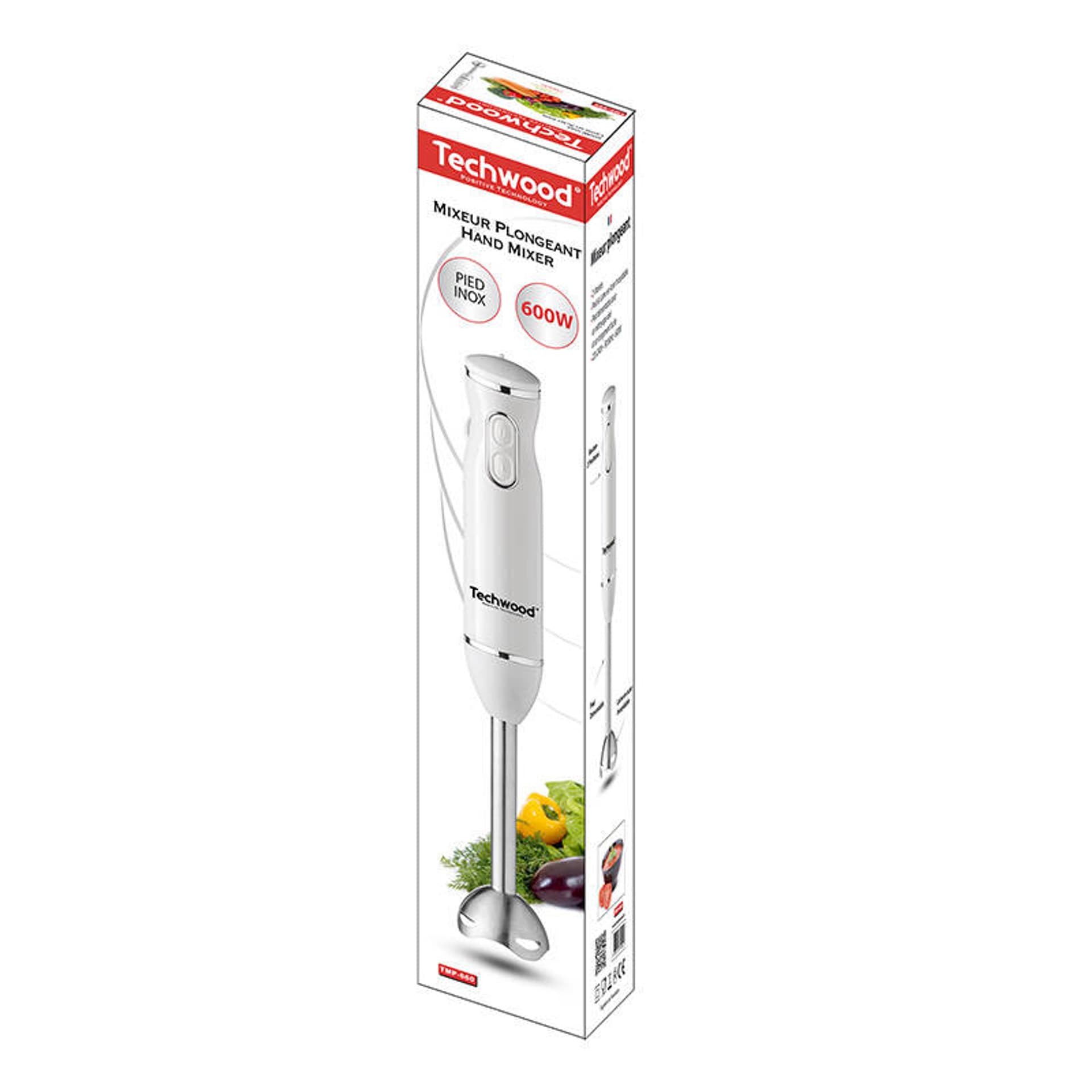 

Blender ręczny Techwood TMP-660 (biały)
