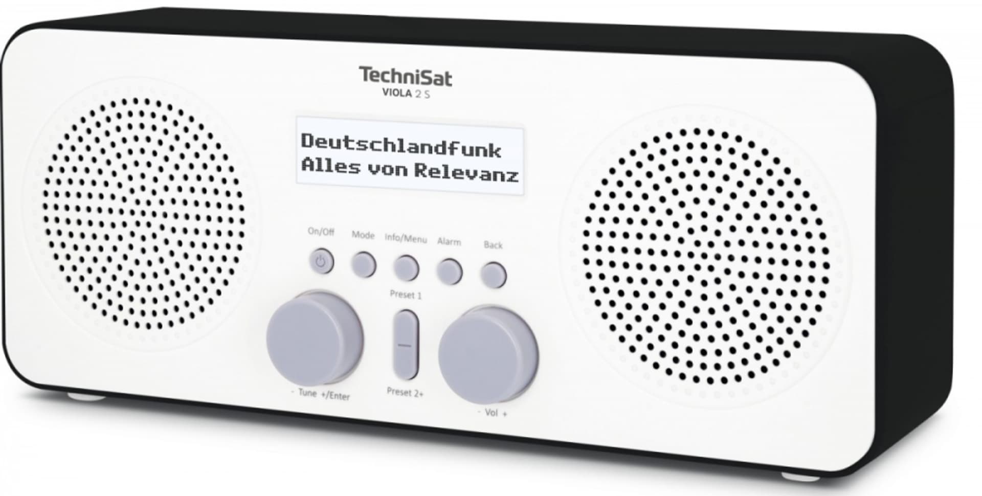 

Radioodtwarzacz VIOLA 2 S DAB+/FM biało-czarny