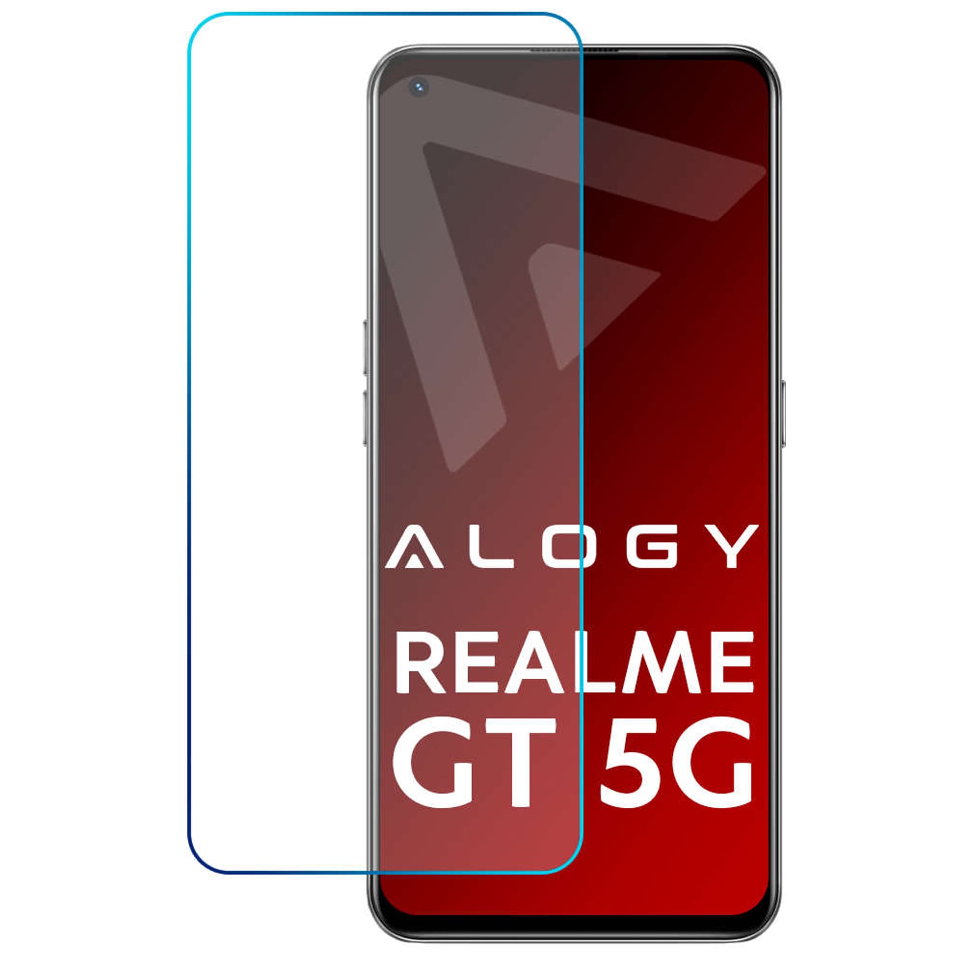 

Szkło hartowane 9H Alogy ochrona na ekran do Realme GT 5G