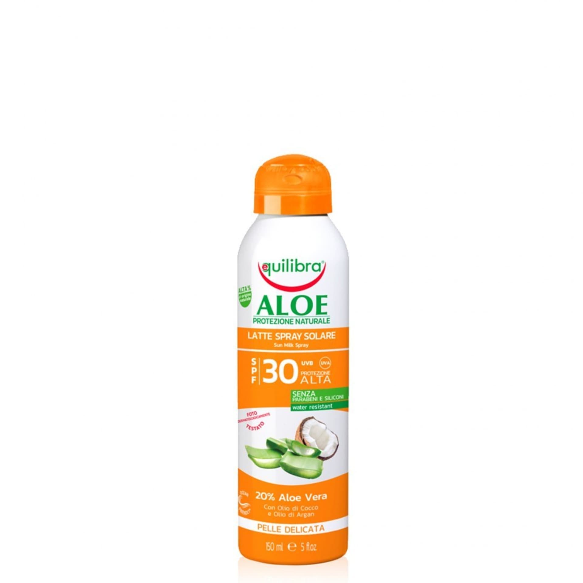 

Equilibra Aloe Solare Aloesowy Krem przeciwsłoneczny SPF30 spray 150ml