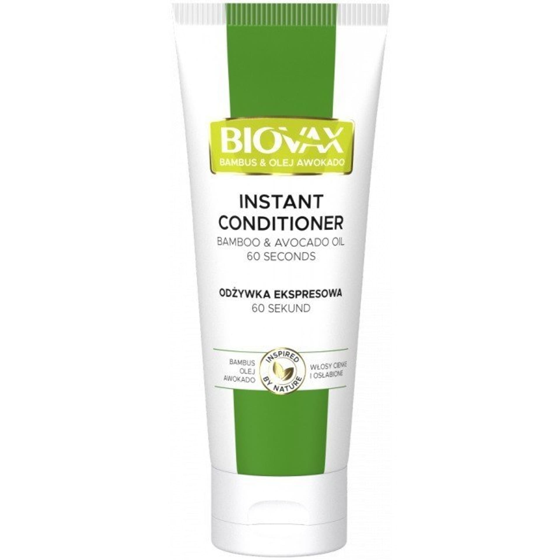 

L`BIOTICA Biovax Hair Odżywka do włosów ekspresowa - Bambus & Olej Awokado 200ml
