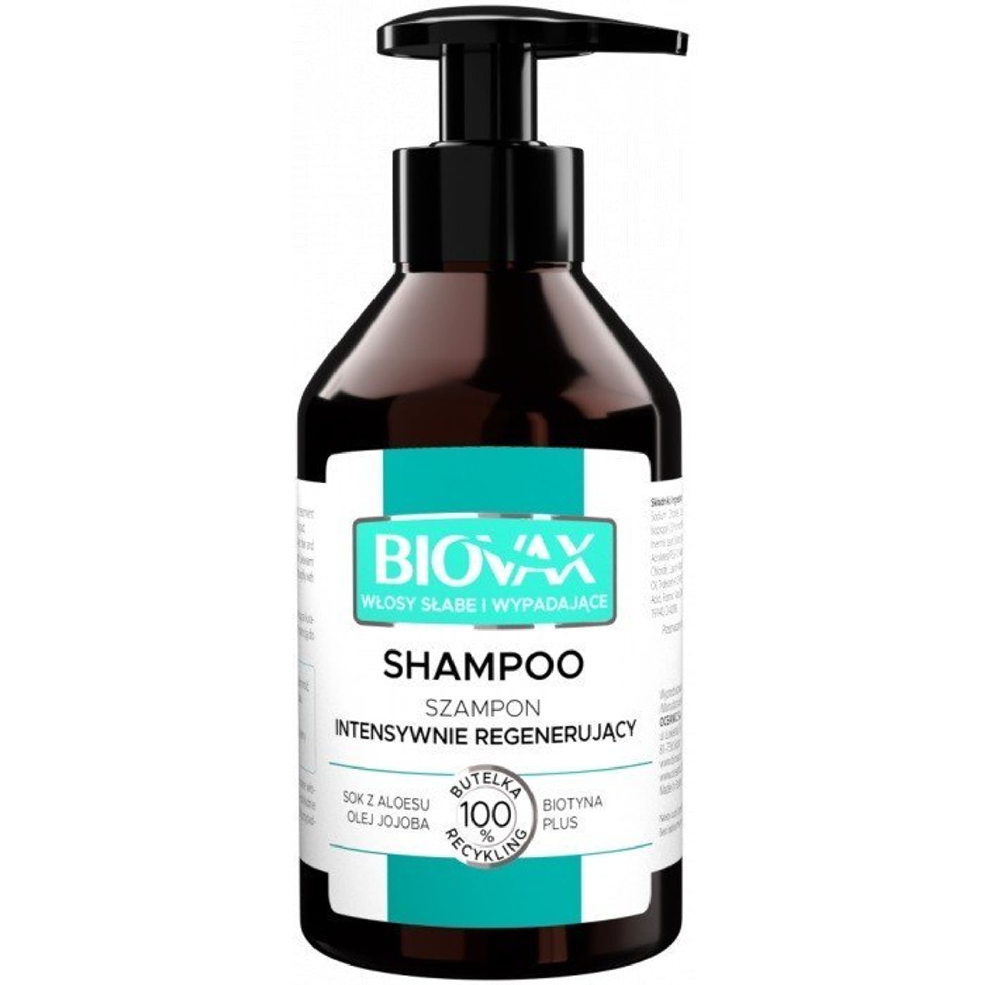 

L`BIOTICA Biovax Szampon intensywnie regenerujący - włosy słabe i wypadające 200ml