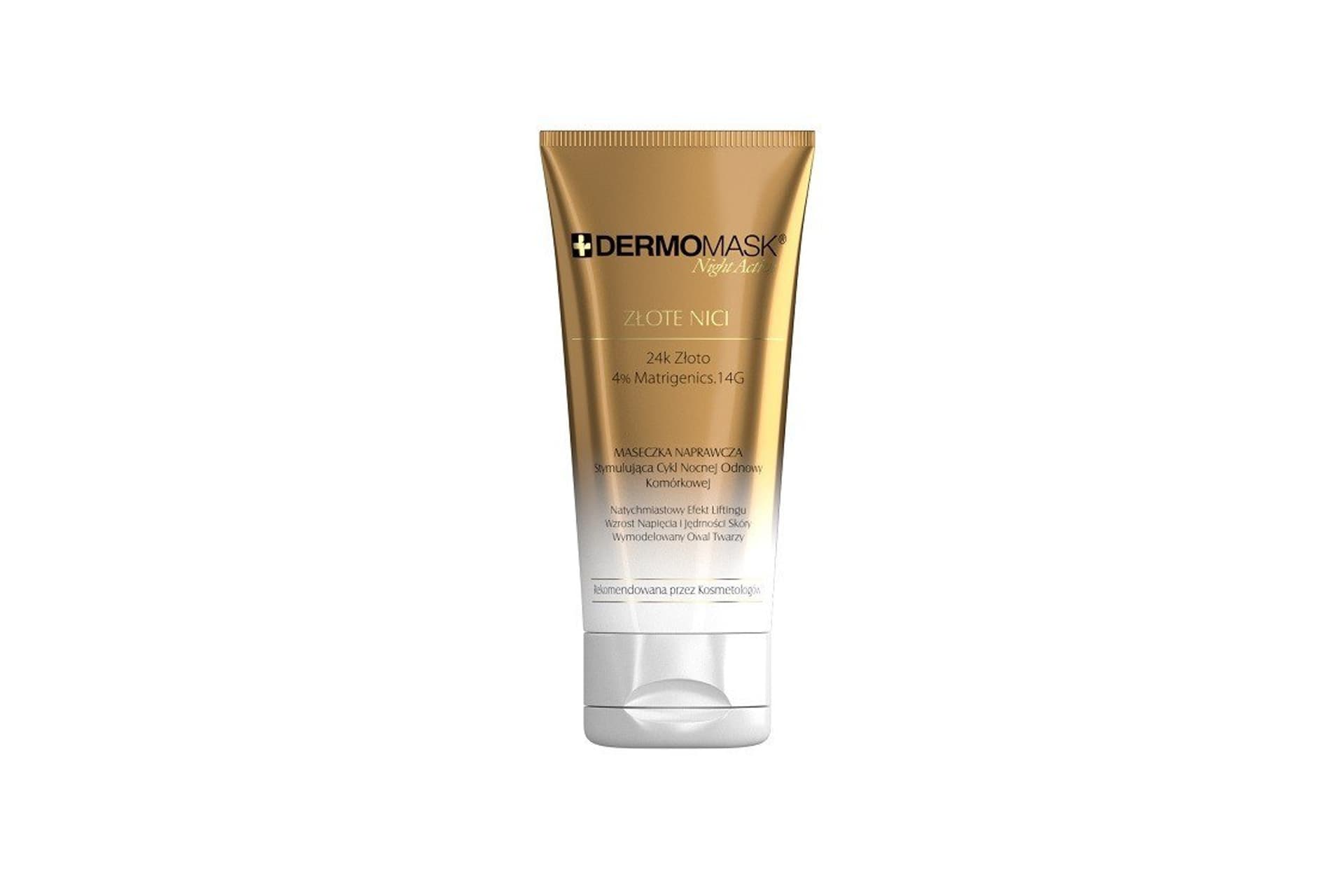 

L`BIOTICA Dermomask Night Active Maseczka naprawcza na twarz - Złote Nici 30ml
