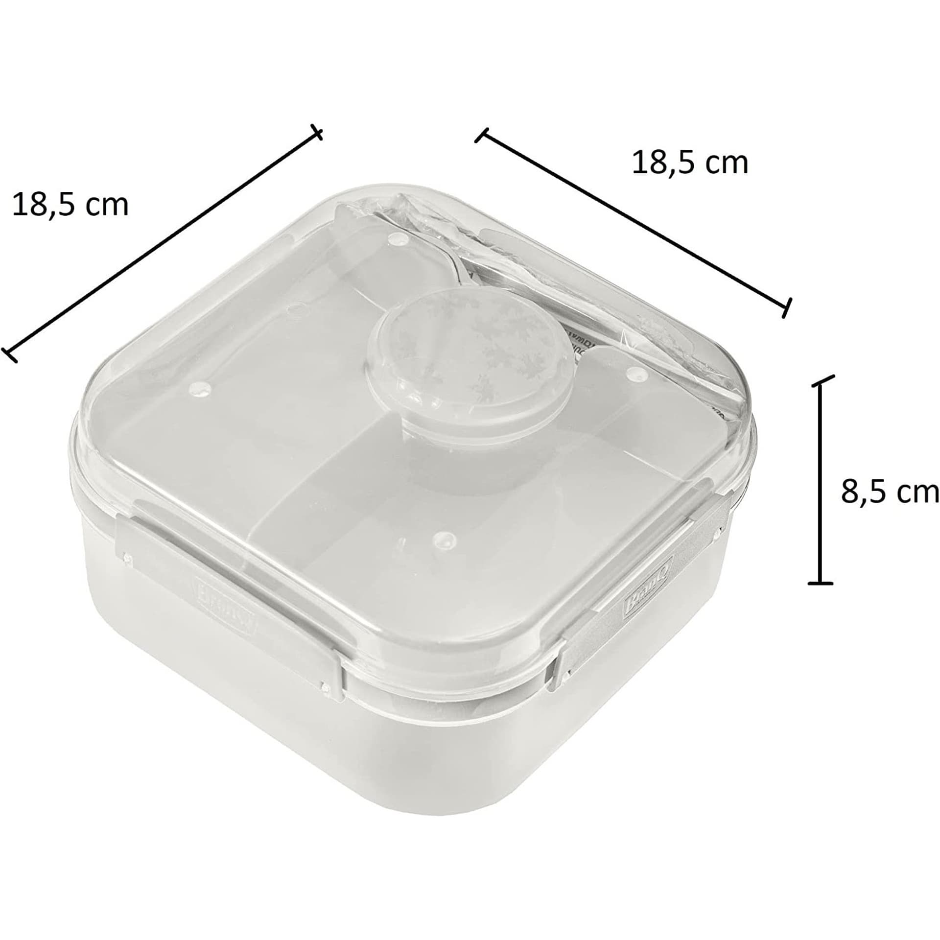 

Pojemnik śniadaniowy Lido 1,6l biały Branq