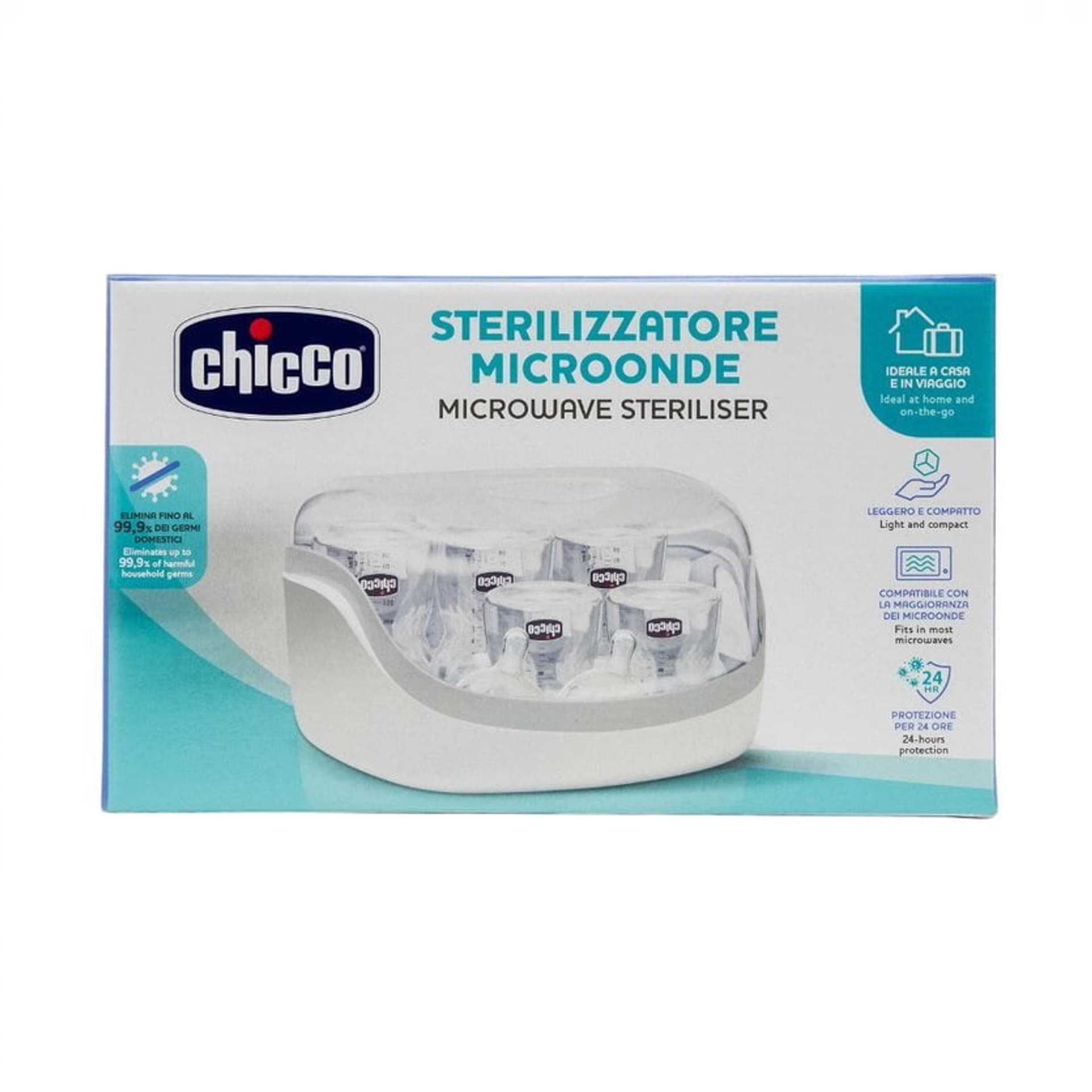 

Chicco Sterylizator do kuchenki mikrofalowej