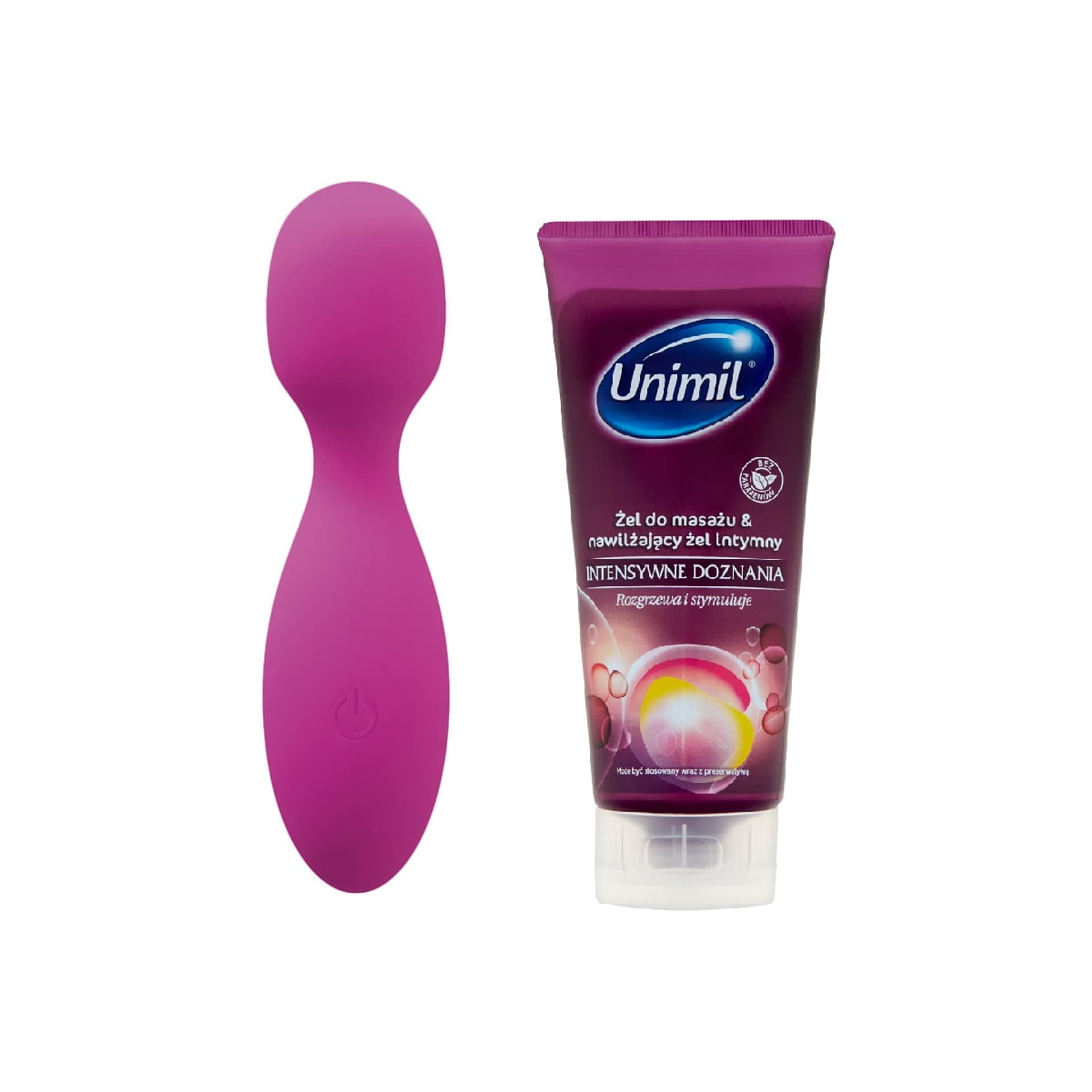 

UNIMIL Magic Wand wibrator + żel Intensywne Doznanie 200ml