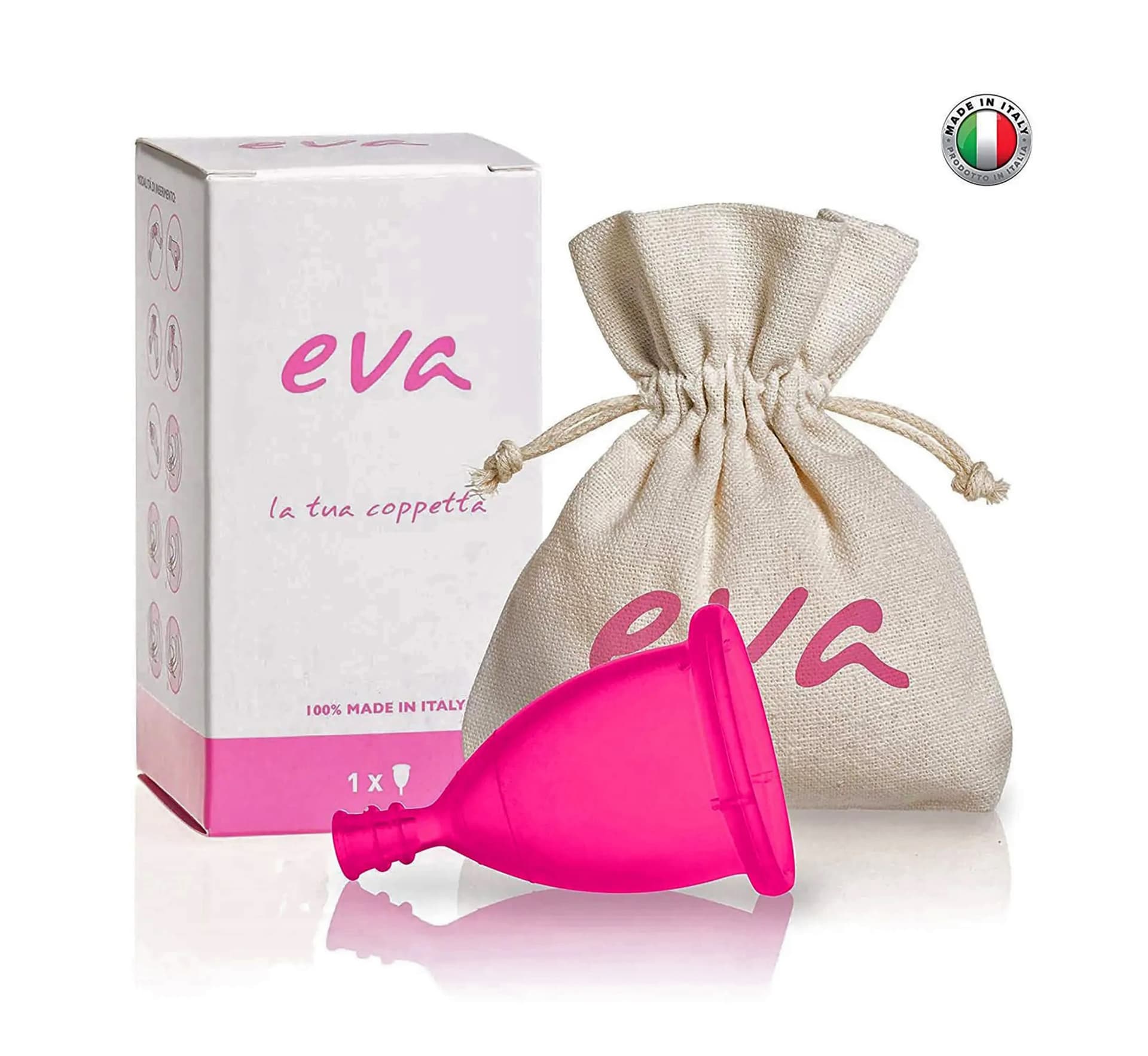 

BEAUTY F EVA Kubek Menstruacyjny roz.S 1 szt.Róż