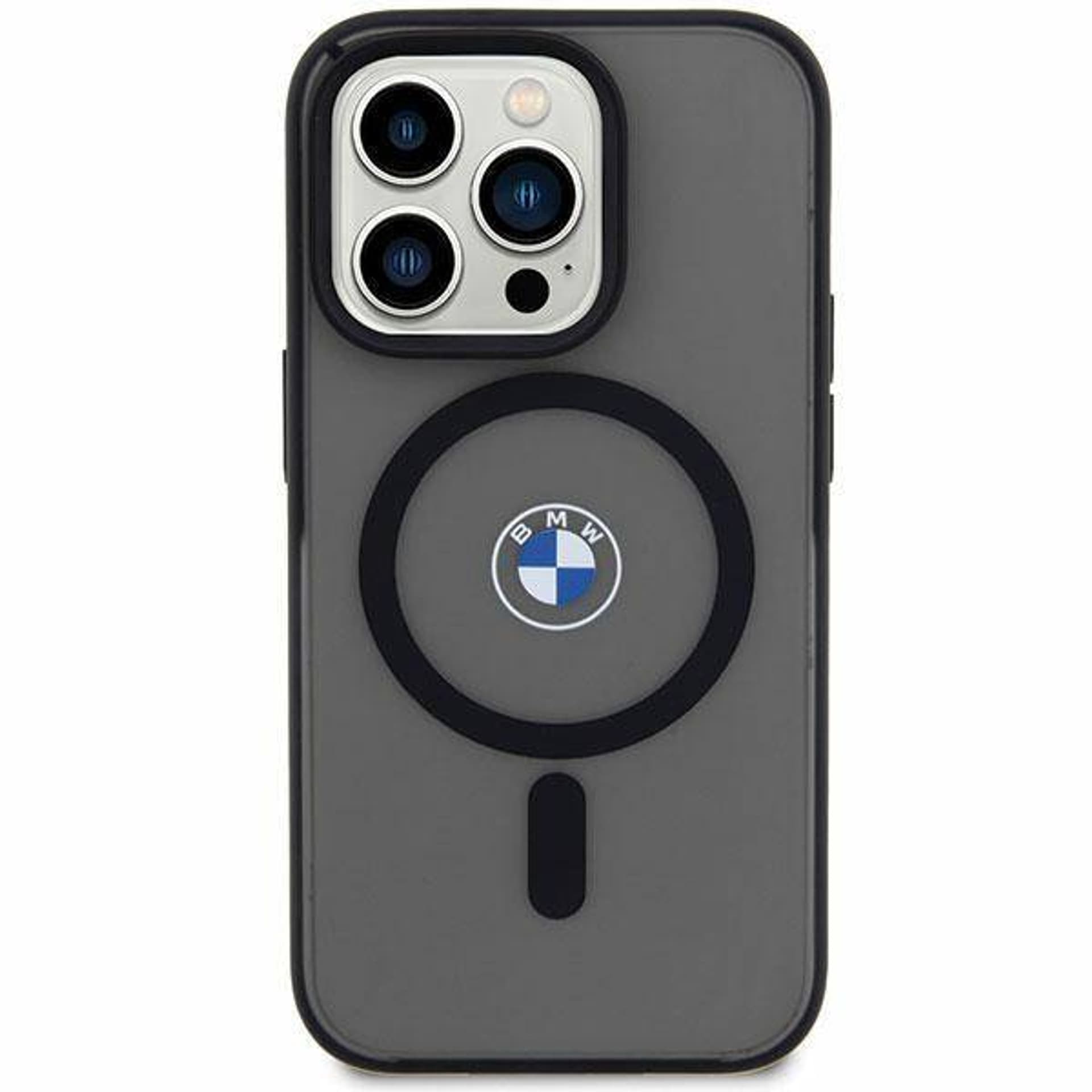 

Etui BMW BMHMP14MDSLK iPhone 14 Plus 6.7" czarny/black hardcase Signature MagSafe
