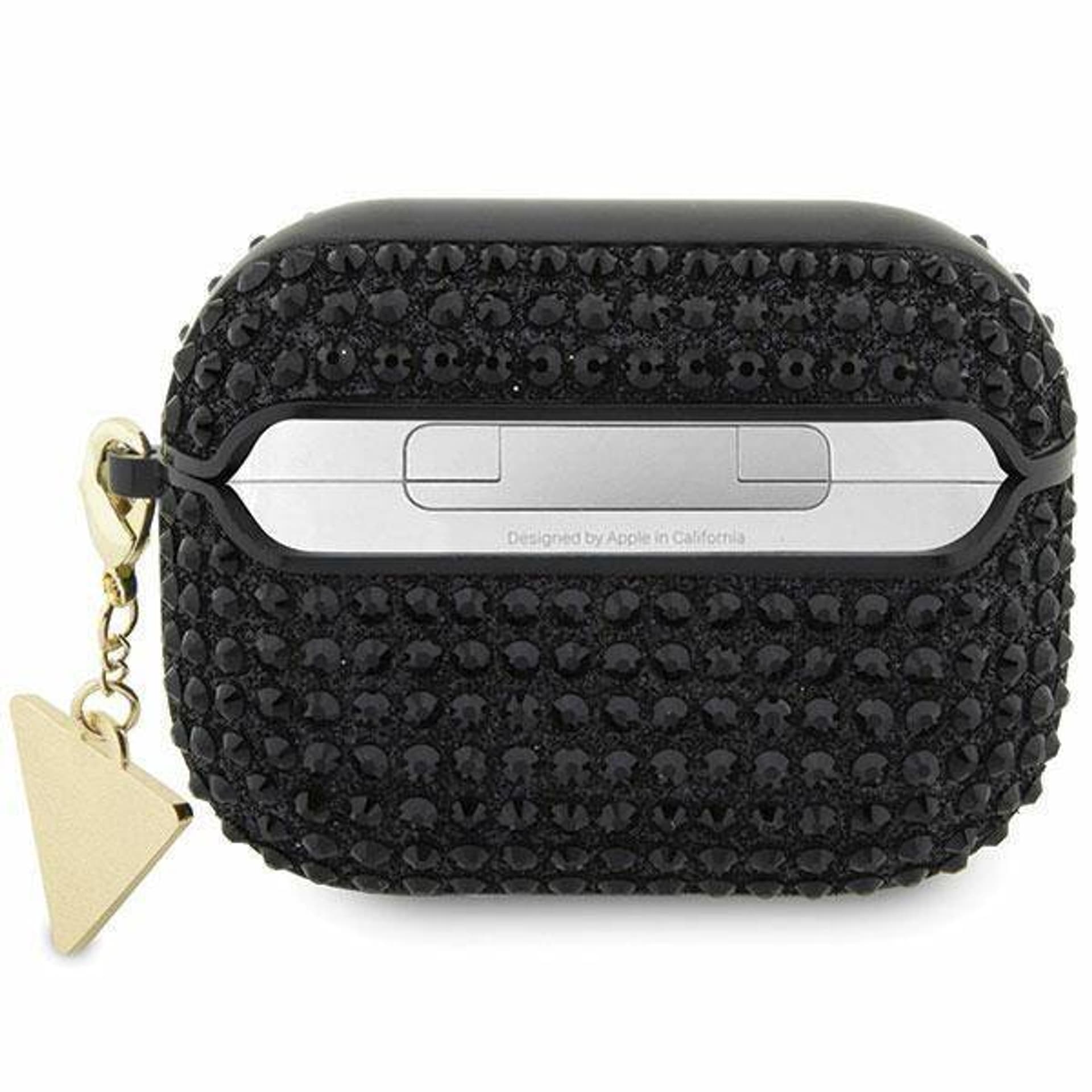 

Oryginalne Etui APPLE AIRPODS PRO Guess Hardcase Rhinestone Triangle (GUAPHDGTPK) czarne, Guaphdgtpk) czarn