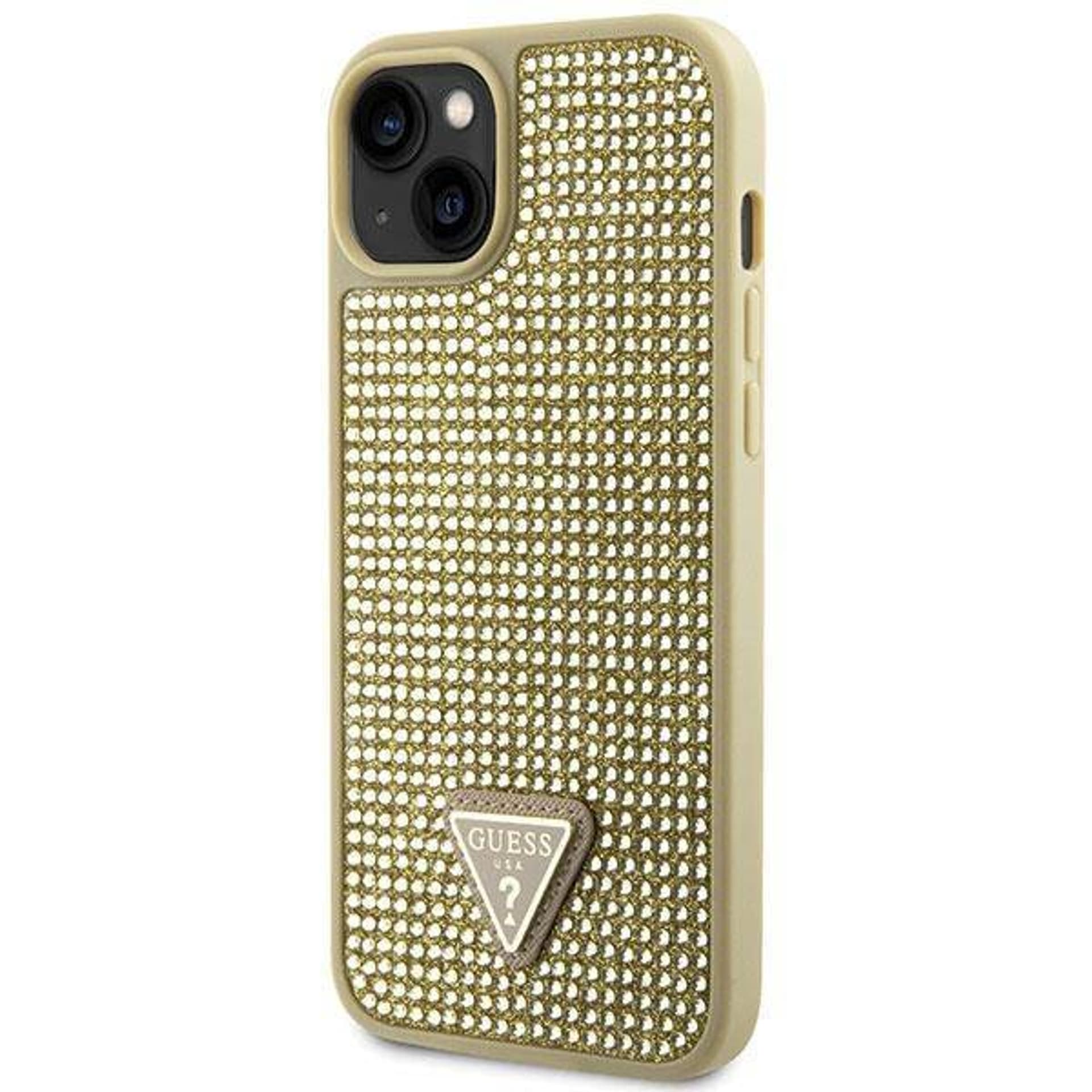 

Oryginalne Etui IPHONE 14 PLUS Guess Hardcase Rhinestone Triangle (GUHCP14MHDGTPD) złote, Guhcp14mhdgtpd) złot