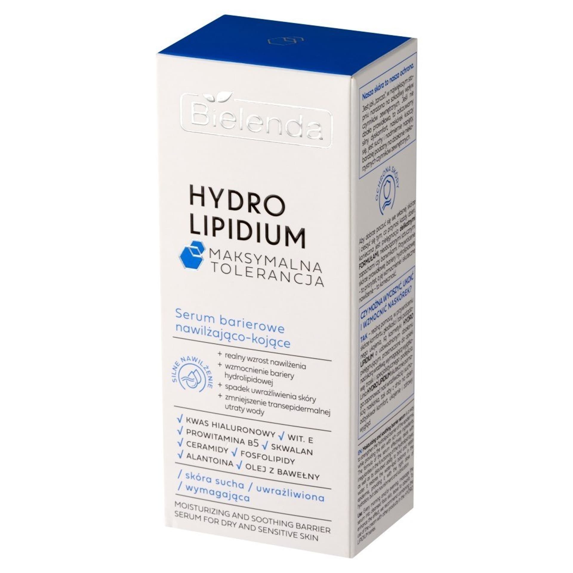 

BIELENDA Hydro Lipidum Serum barierowe nawilżająco kojące - skóra sucha,uwrażliwiona 30ml