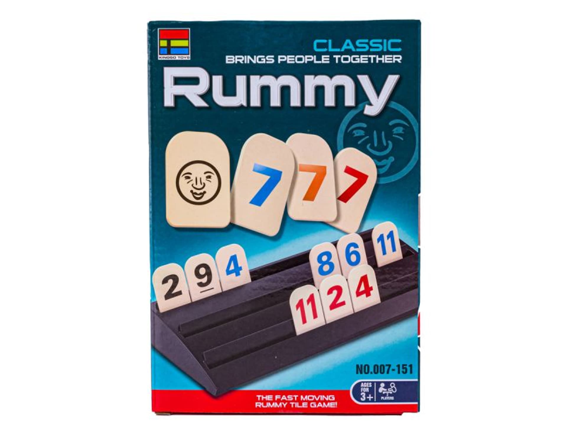 

Gra Logiczna RUMMY, Edukacyjna Układanka Liczbowa