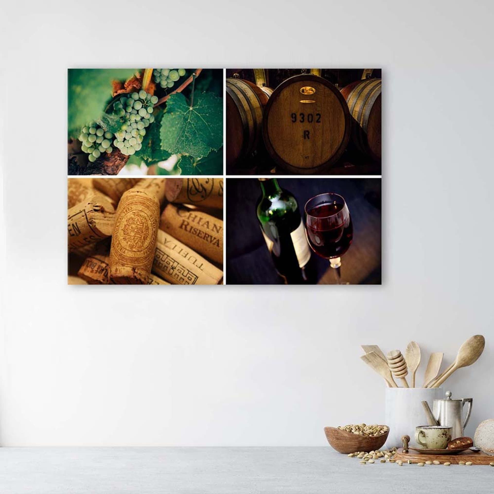

Obraz Deco Panel, Wino i winogrona (Rozmiar 120x80)