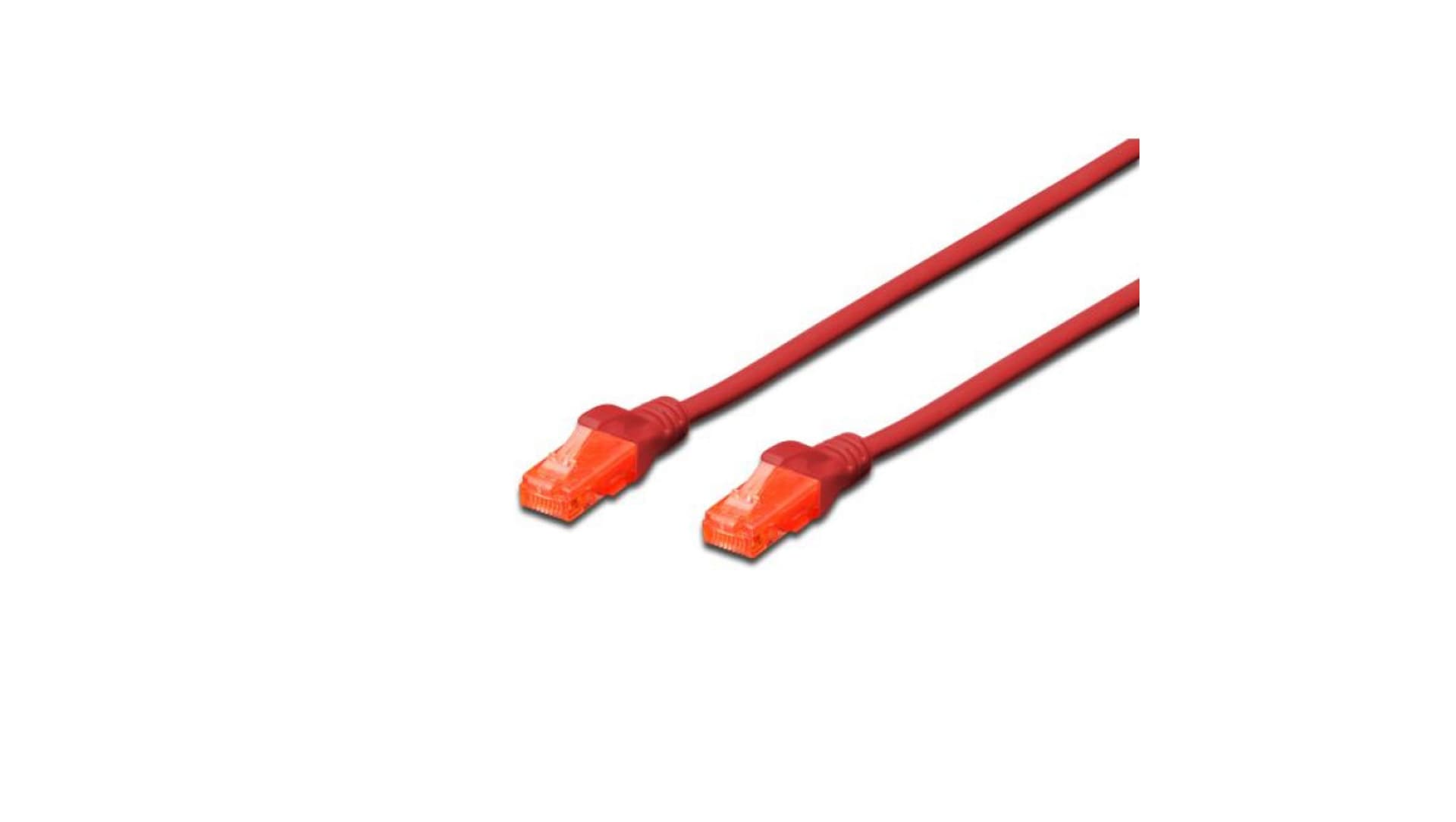 

Kabel krosowy (Patch Cord) U/UTP kat.6 czerwony 0,5m DK-1612-005/R