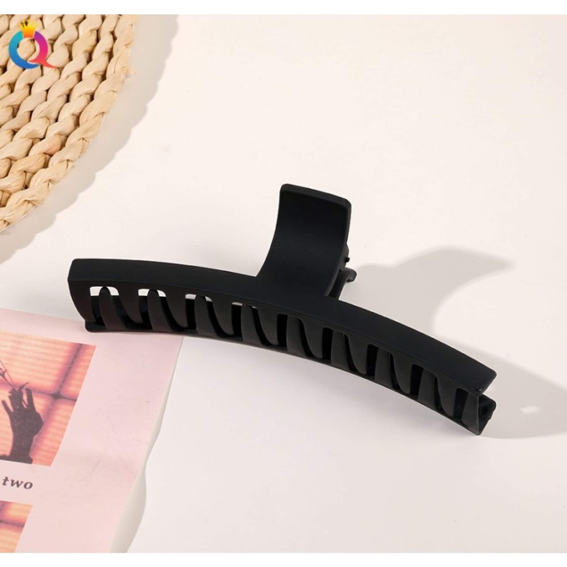 

Spinka do włosów klamra XL czarna 13 cm SP172CZ