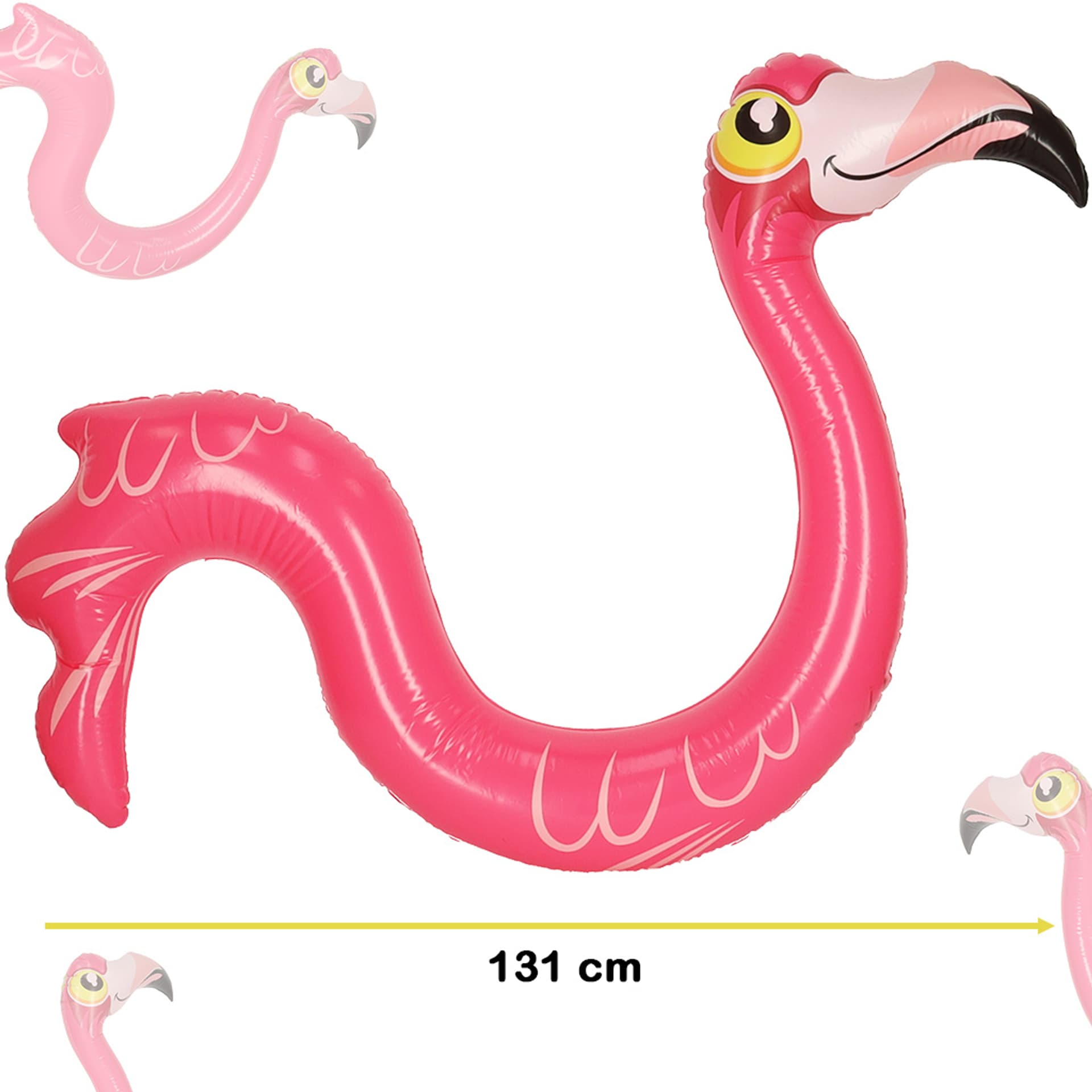 

Pływak dmuchany makaron do basenu flaming 131cm