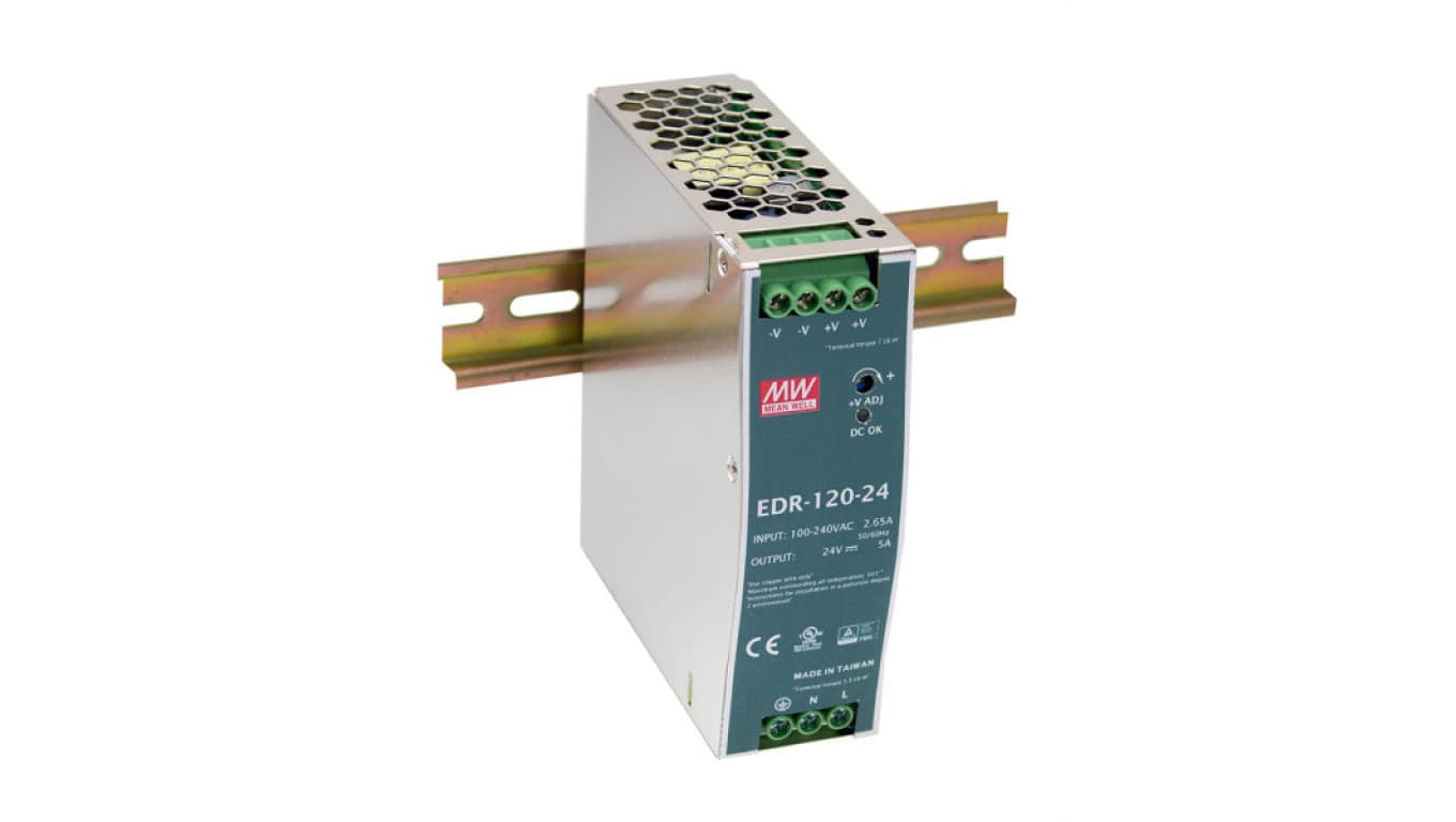 

Zasilacz impulsowy 48VDC 2,5A 120W EDR-120-48