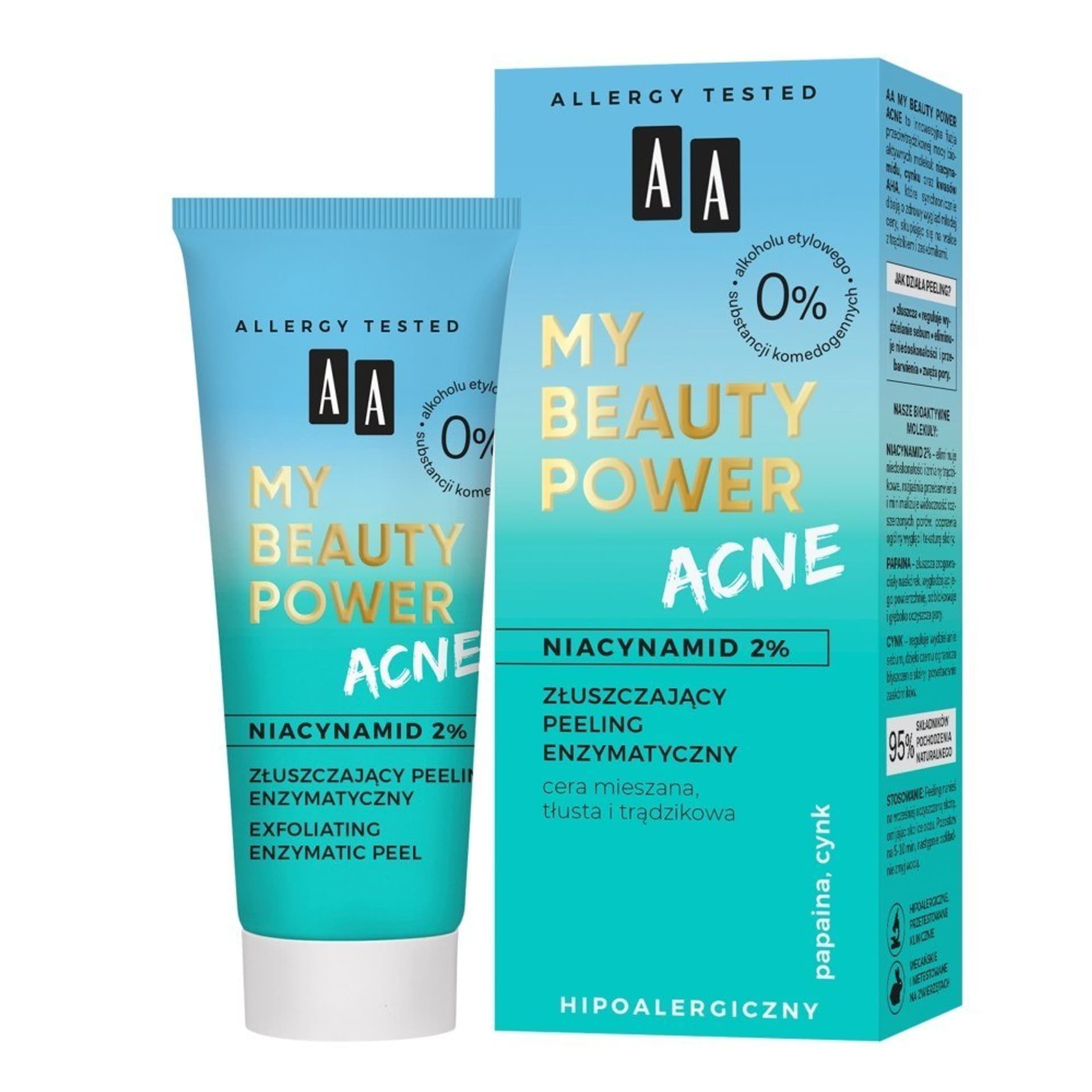 

AA My Beauty Power Acne Złuszczający Peeling Enzymatyczny