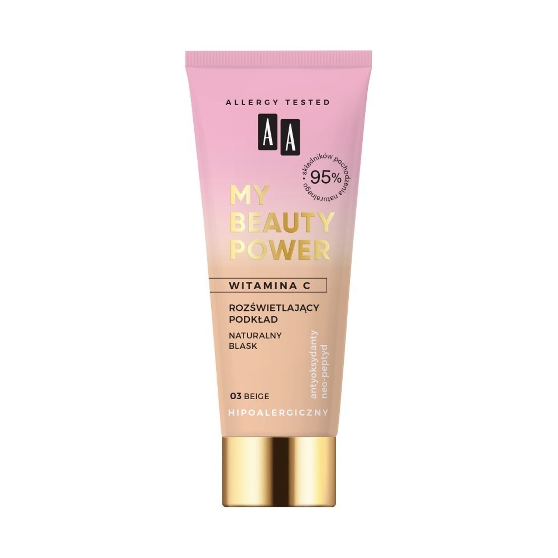 

AA My Beauty Vit C Podkład 03 Beige