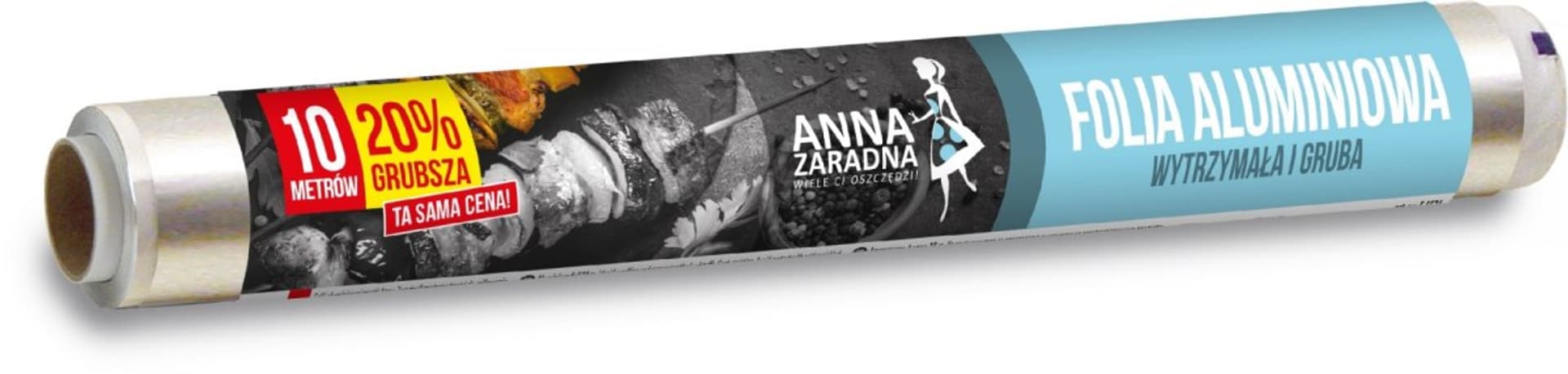 

ANNA ZARADNA Folia aluminiowa 20% grubsza - 10m 1szt