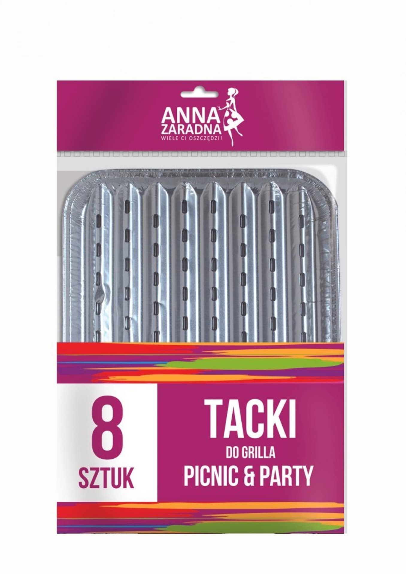 

ANNA ZARADNA Tacki do grilla A`8
