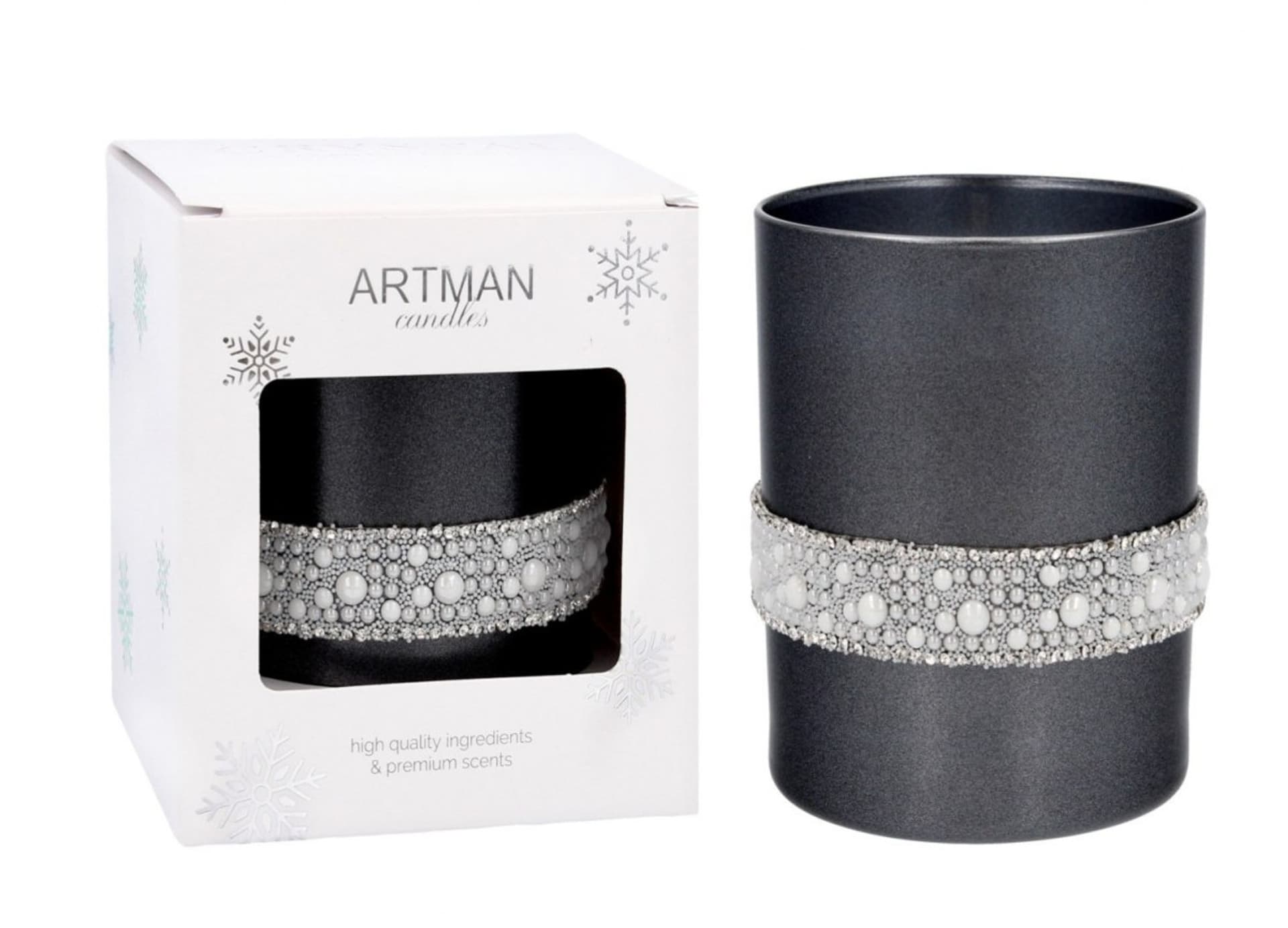

ARTMAN świeca OPAL GLASS CZARNY