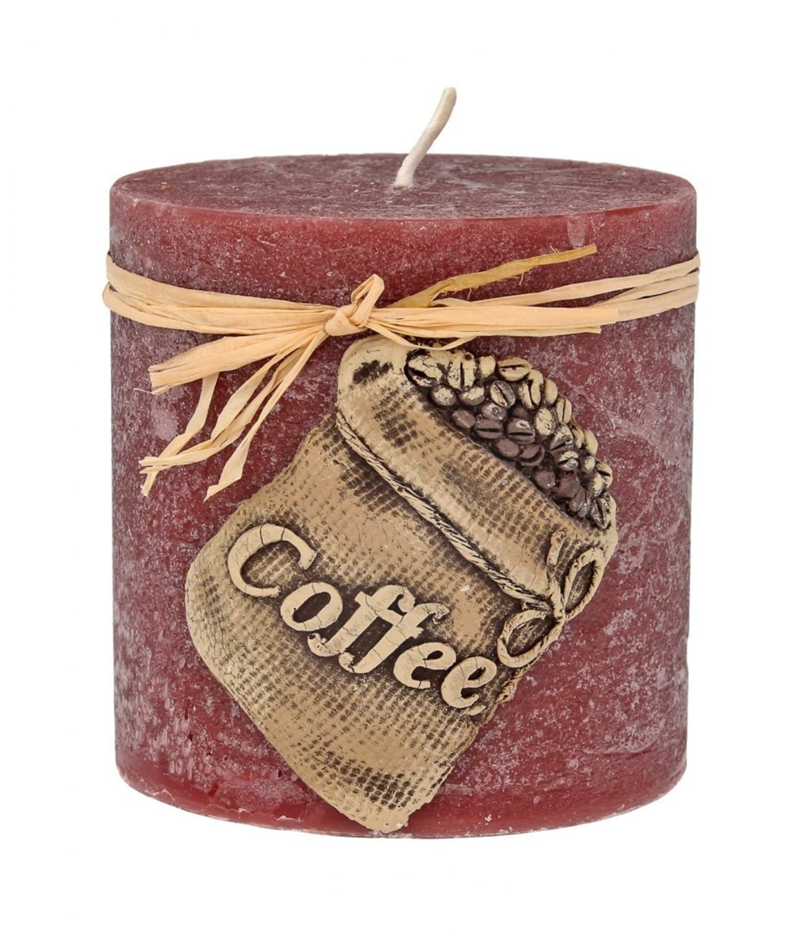 

ARTMAN Świeca ozdobna Coffee - walec mały (średnica 9cm) brązowy 1szt, Średnica 9cm) brązowy 1sz