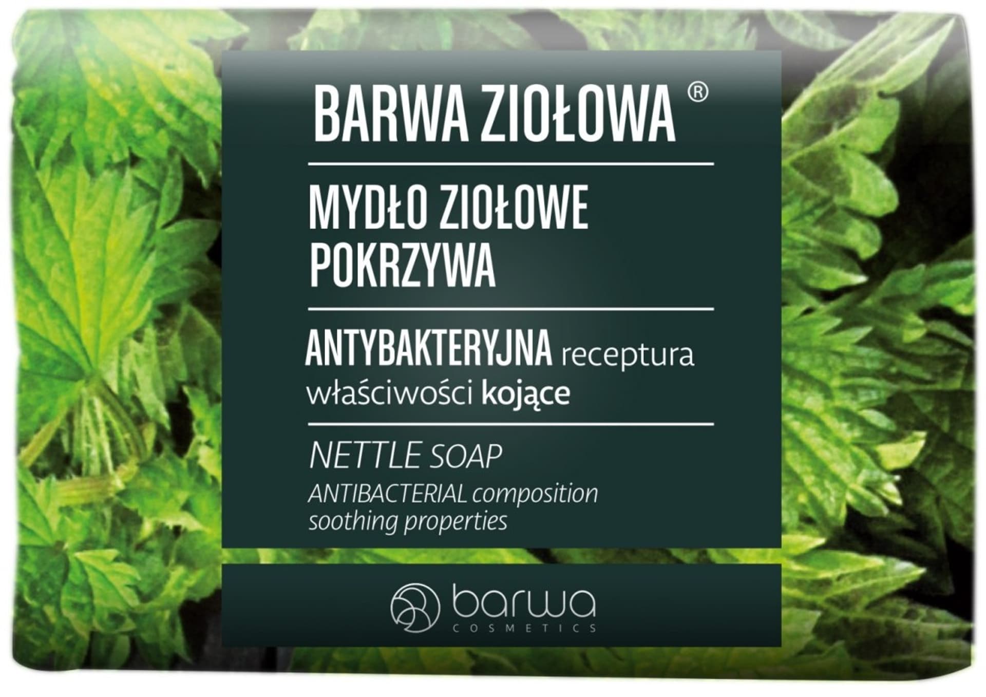 

Barwa Ziołowa Mydło ziołowe w kostce Pokrzywa 100g