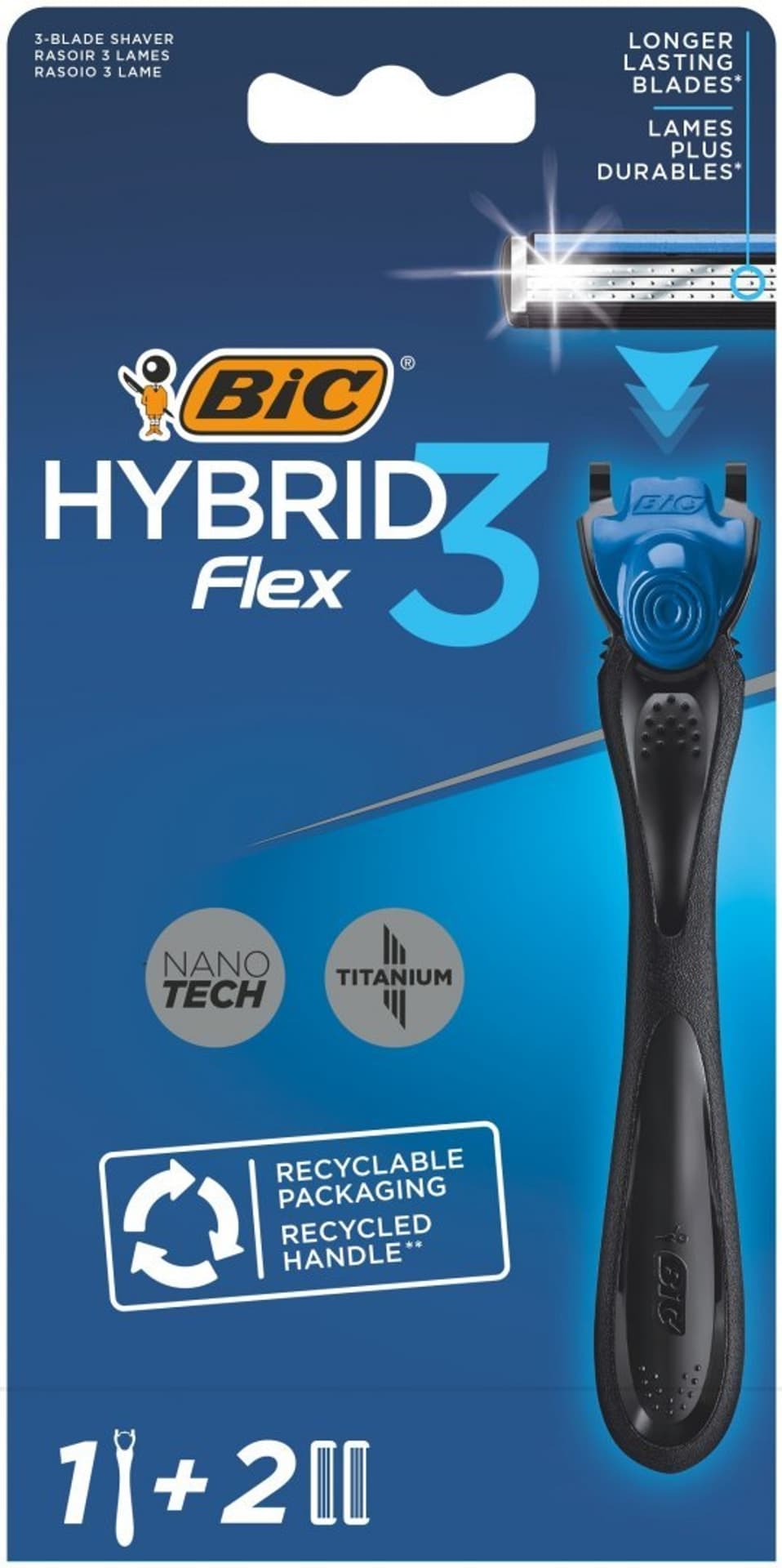 

BIC*System Maszynka do golenia Flex 3 Blister 2