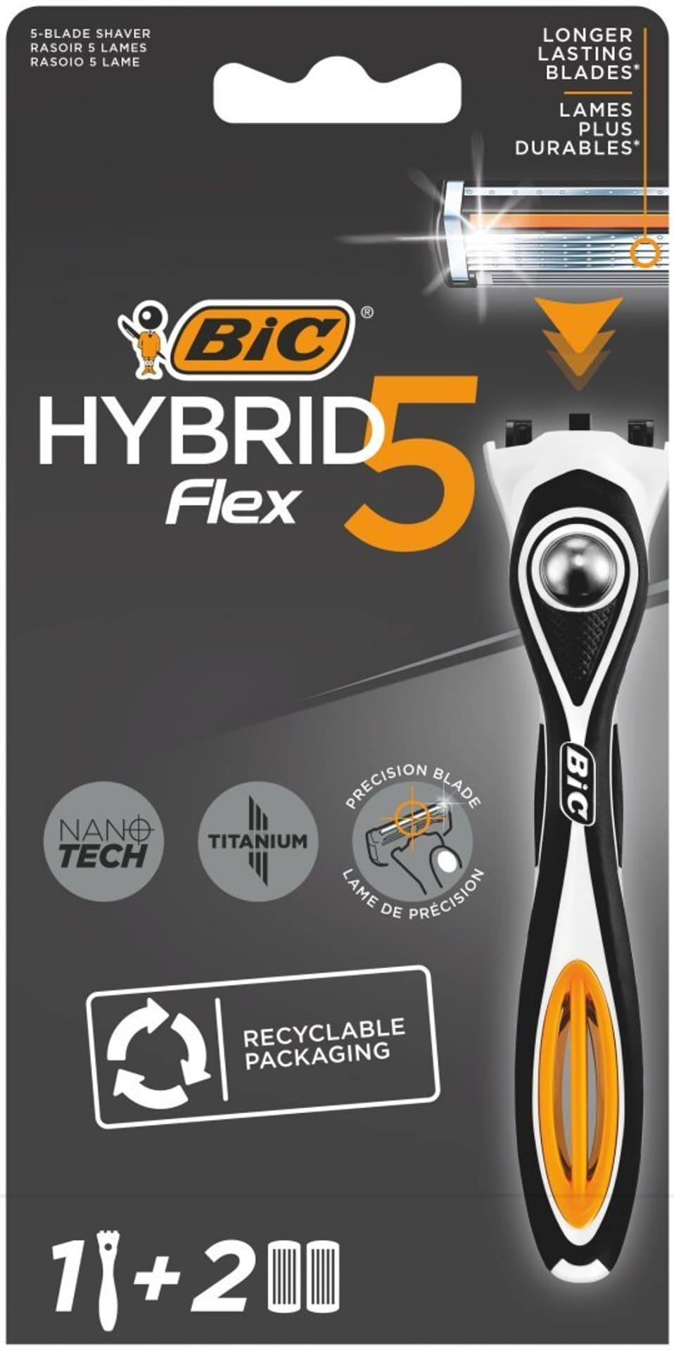 

BIC*System Maszynka do golenia Flex 5 Blister 2