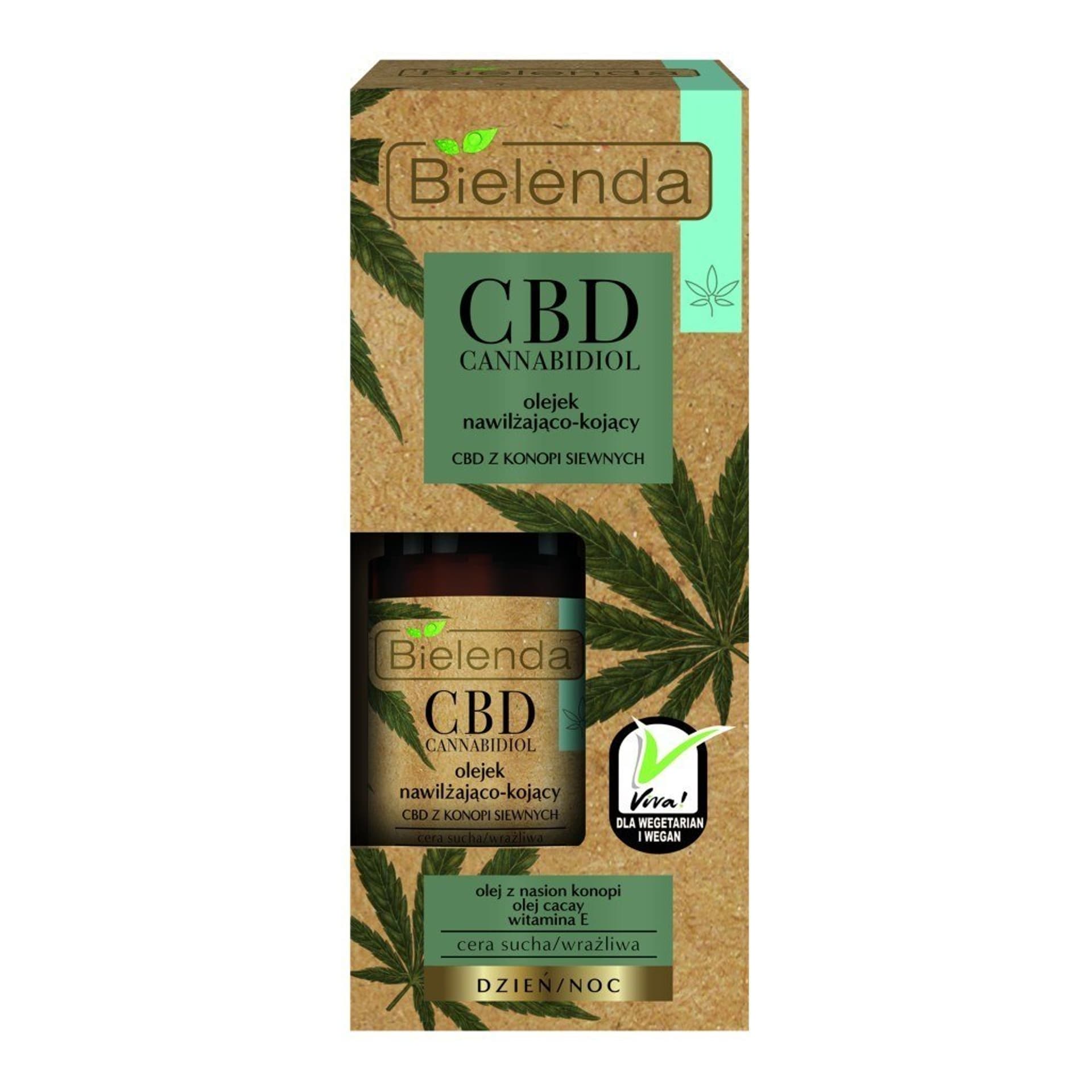

Bielenda CBD Cannabidiol Olejek do twarzy nawilżająco-kojący 15ml