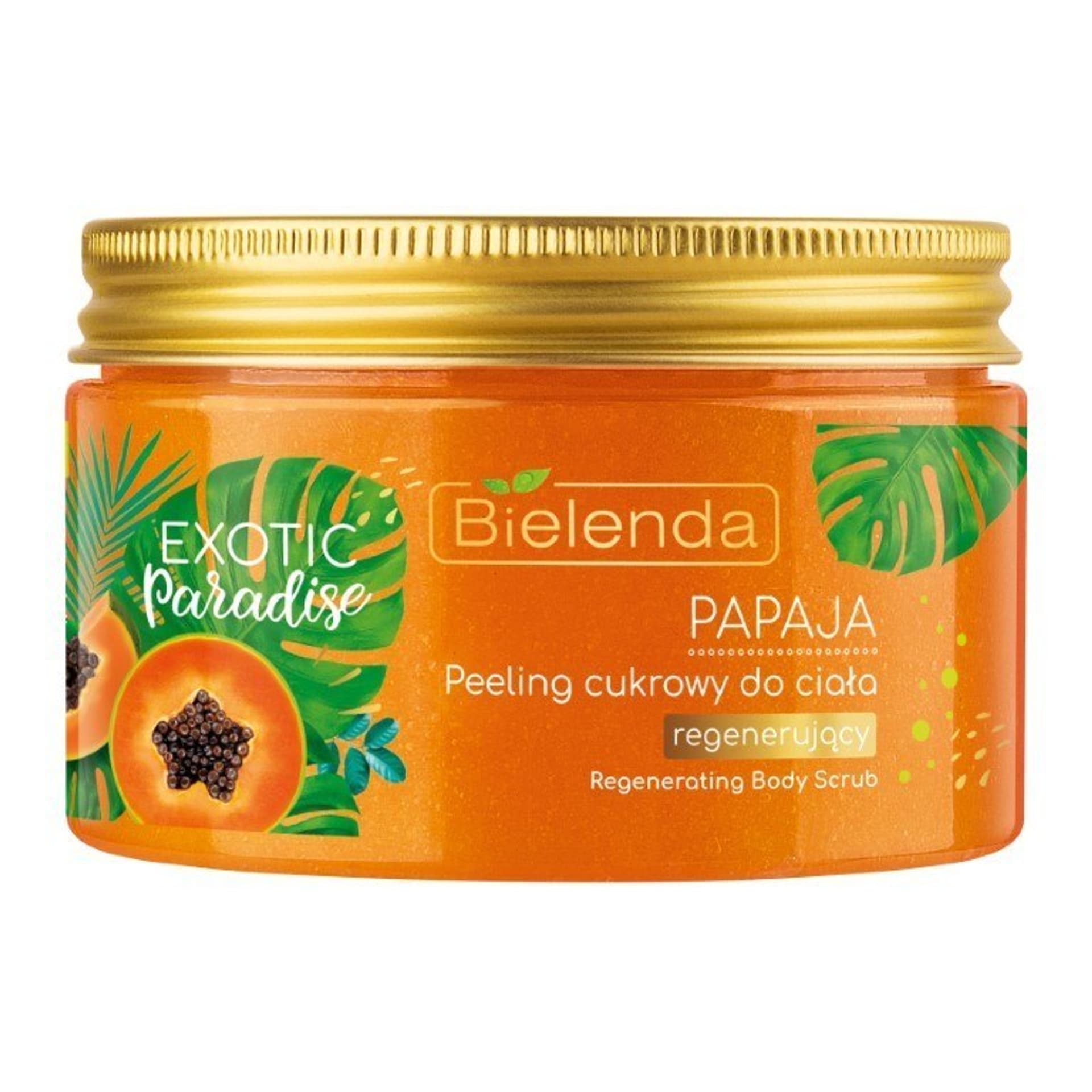 

Bielenda Exotic Paradise Peeling cukrowy do ciała regenerujący Papaja 350g