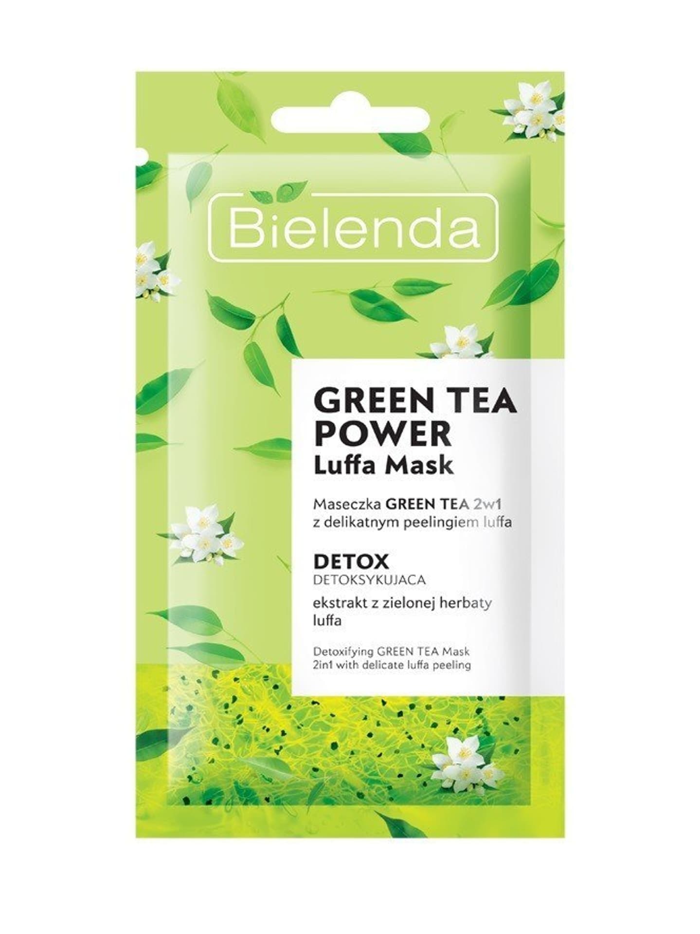 

Bielenda Luffa Mask Maseczka na twarz detoksykująca Green Tea Power 2w1 8g