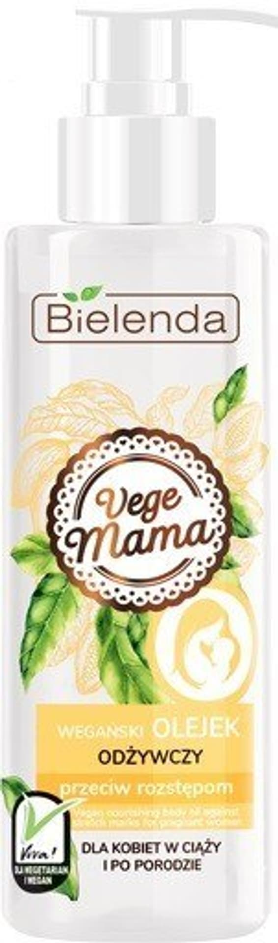 

Bielenda Vege Mama Wegański Olejek odżywczy przeciw rozstępom 200ml