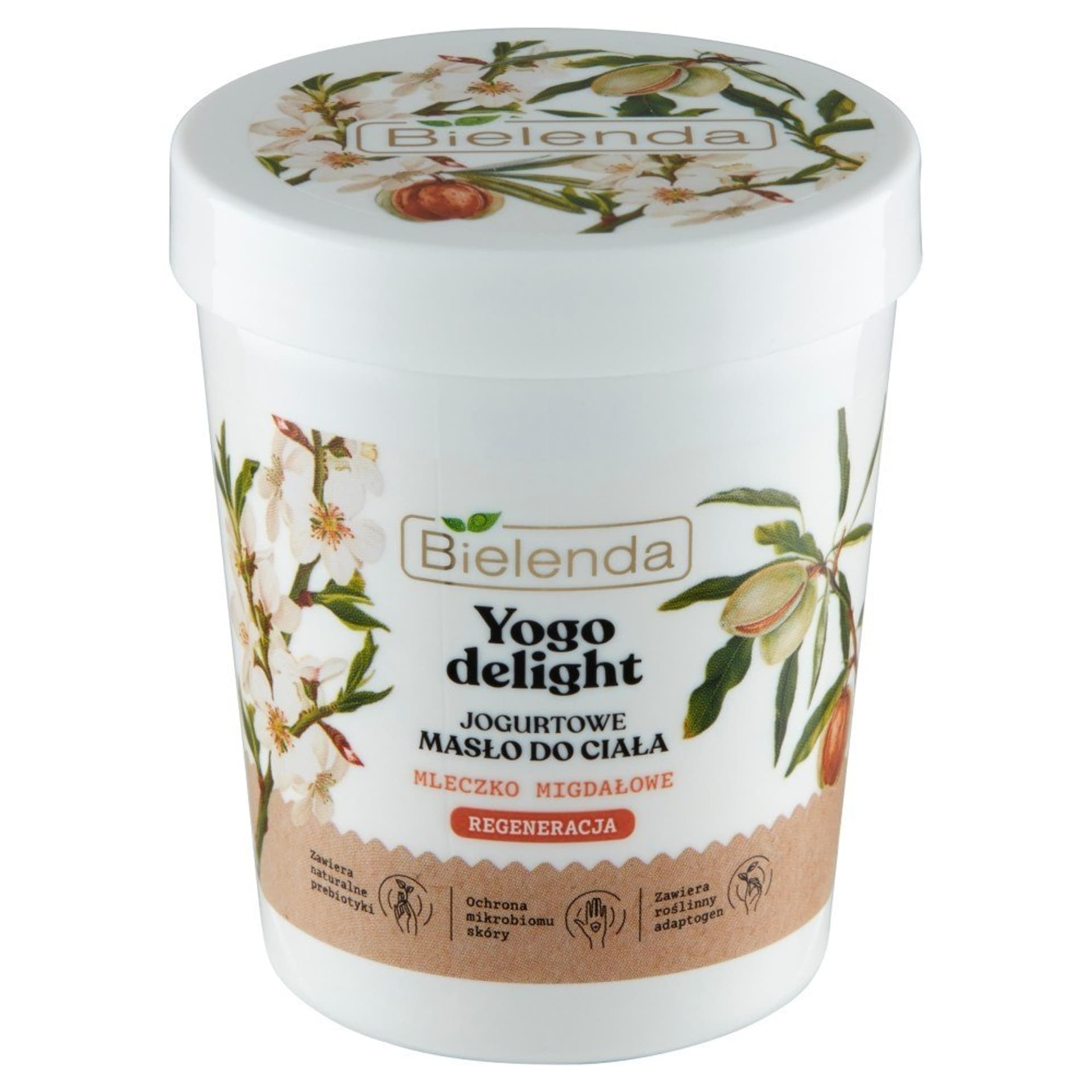 

Bielenda Yogo Delight Jogurtowe Masło do ciała regenerujące z mleczkiem migdałowym 200ml