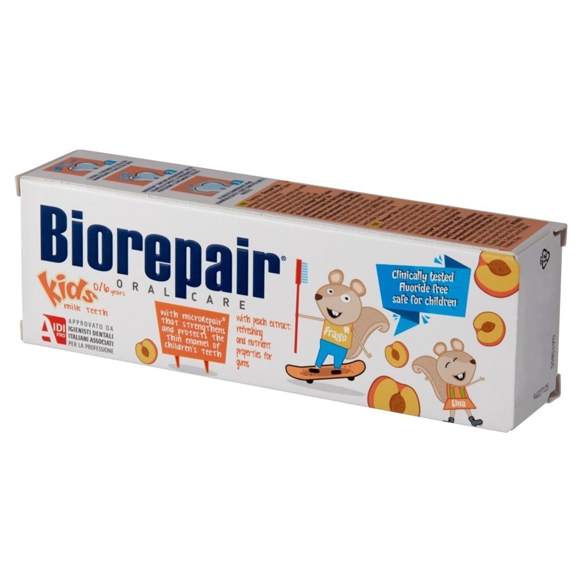 

Biorepair Oral Care Kids Pasta do zębów dla dzieci (0-6 lat) - Brzoskwinia 50ml
