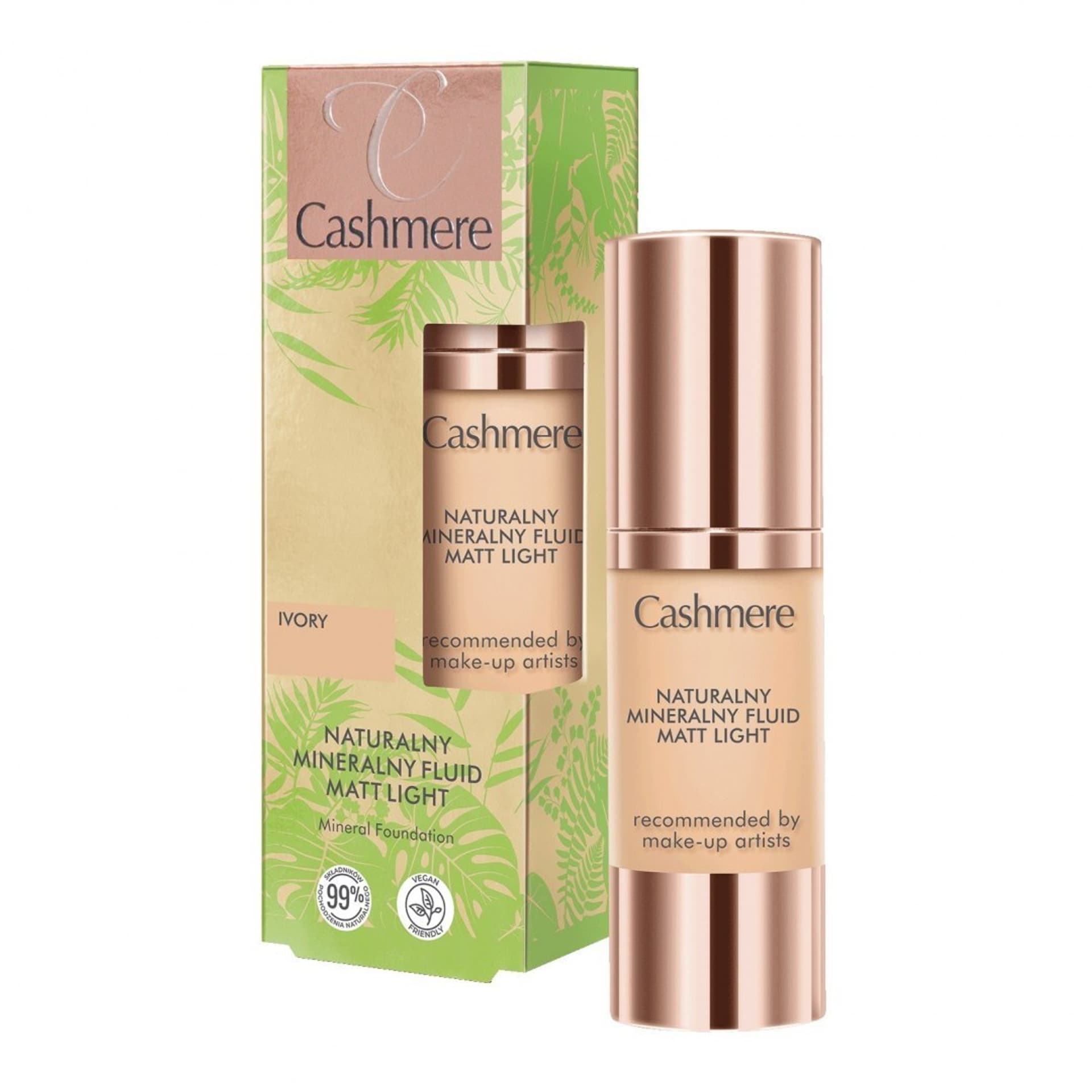 

Cashmere Naturalny Mineralny Fluid Matt Light - Ivory 30ml