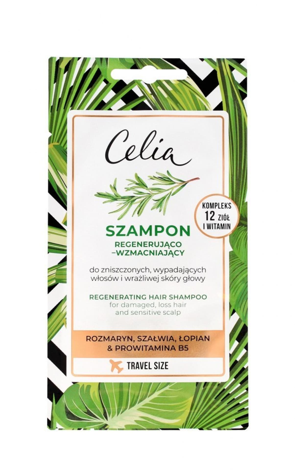 

Celia Szampon do włosów regenerująco - wzmacniający 10ml - saszetka