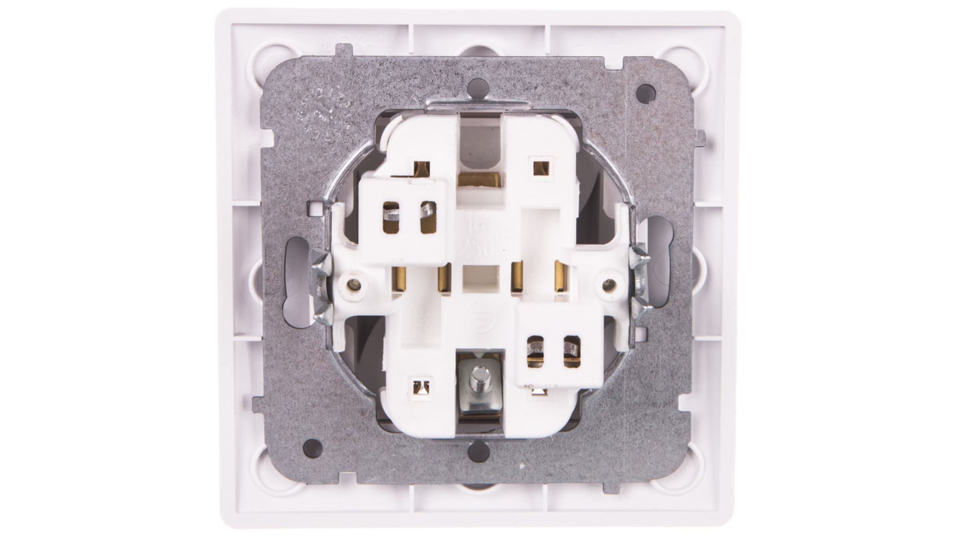 

VOLANTE Gniazdo podwójne z/u 16A 230V modułowe białe 2643-00