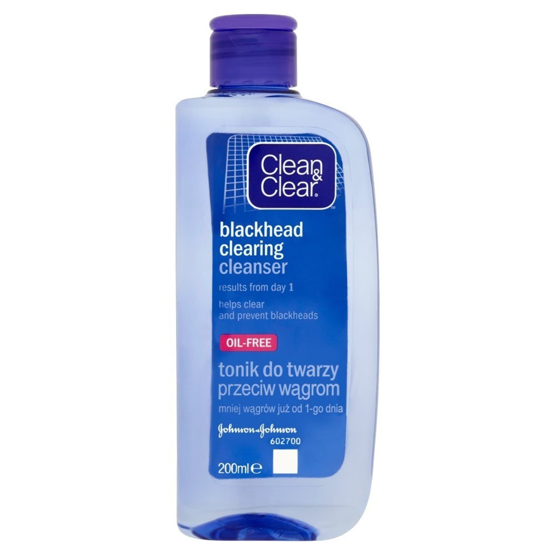 

Clean&Clear Oczyszczający tonik do twarzy przeciw wągrom 200ml